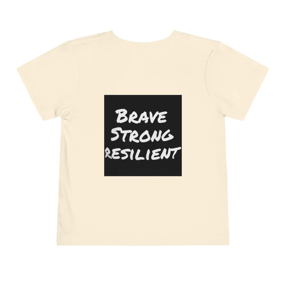 IIH Warrior - Brave -Strong -Resilient -Toddler Short Sleeve Tee