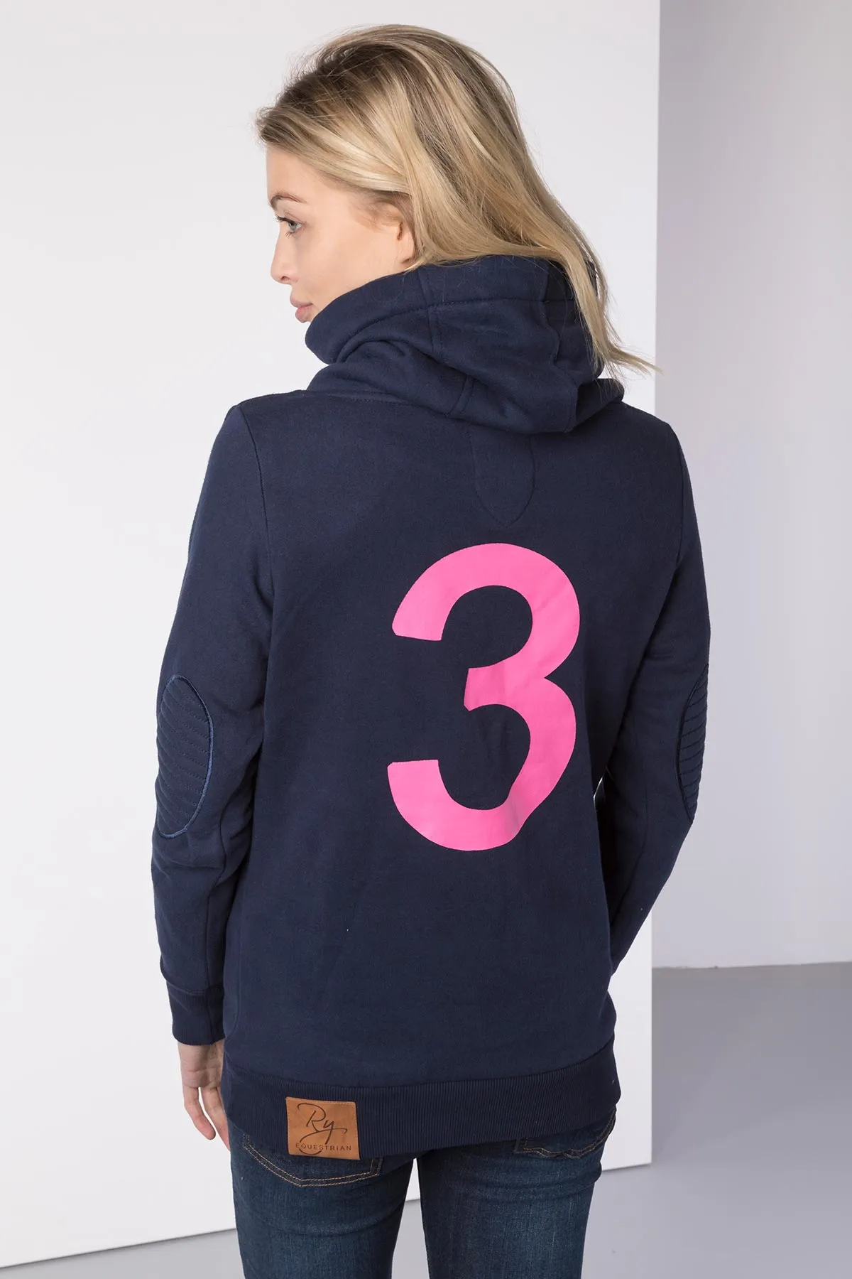 Ladies Cross Neck Sweatshirt with Number