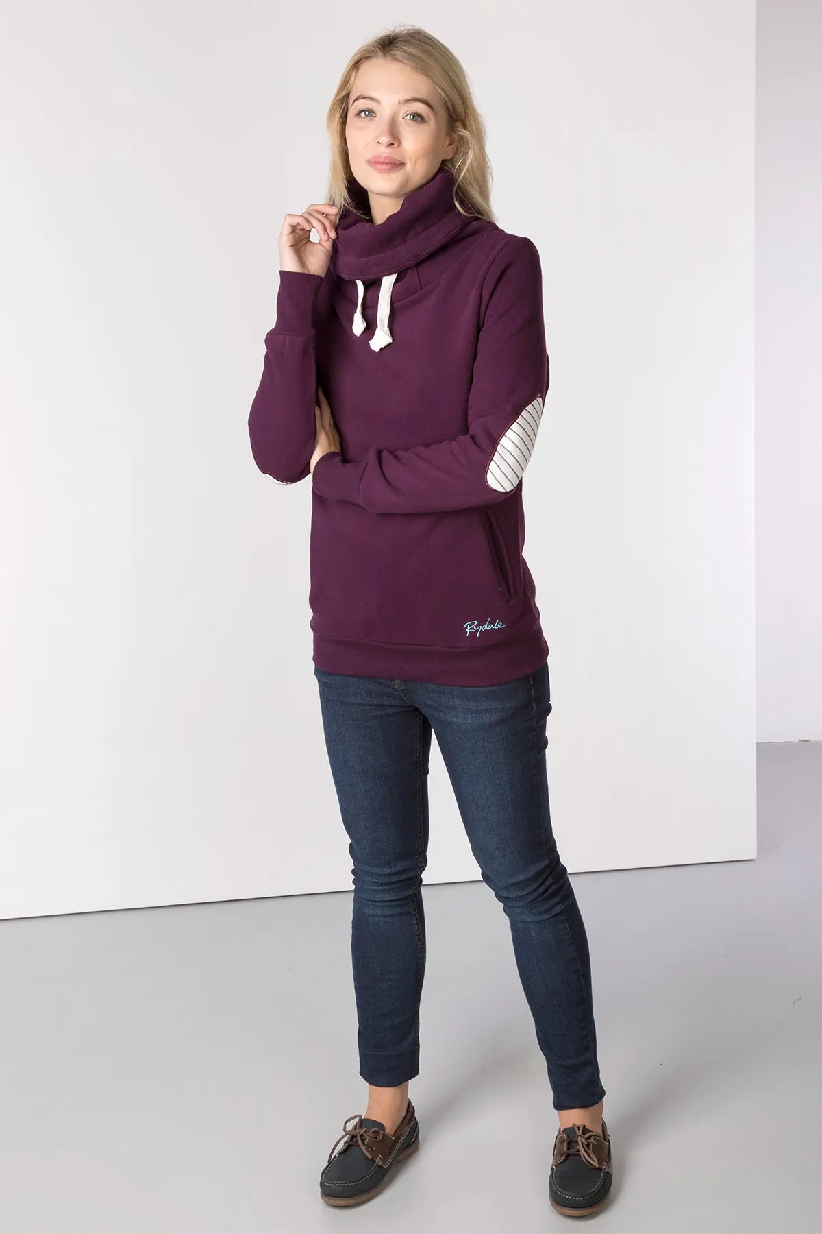 Ladies Cross Neck Sweatshirt with Number