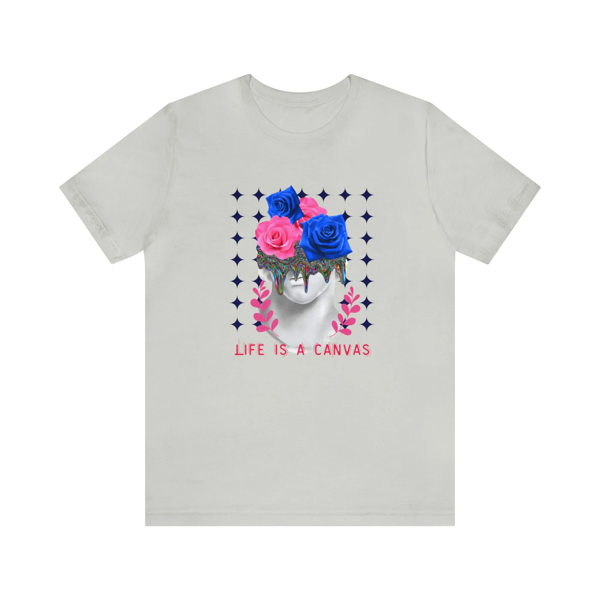 Life is a canvas urban streetwear Unisex Jersey Short Sleeve Tee