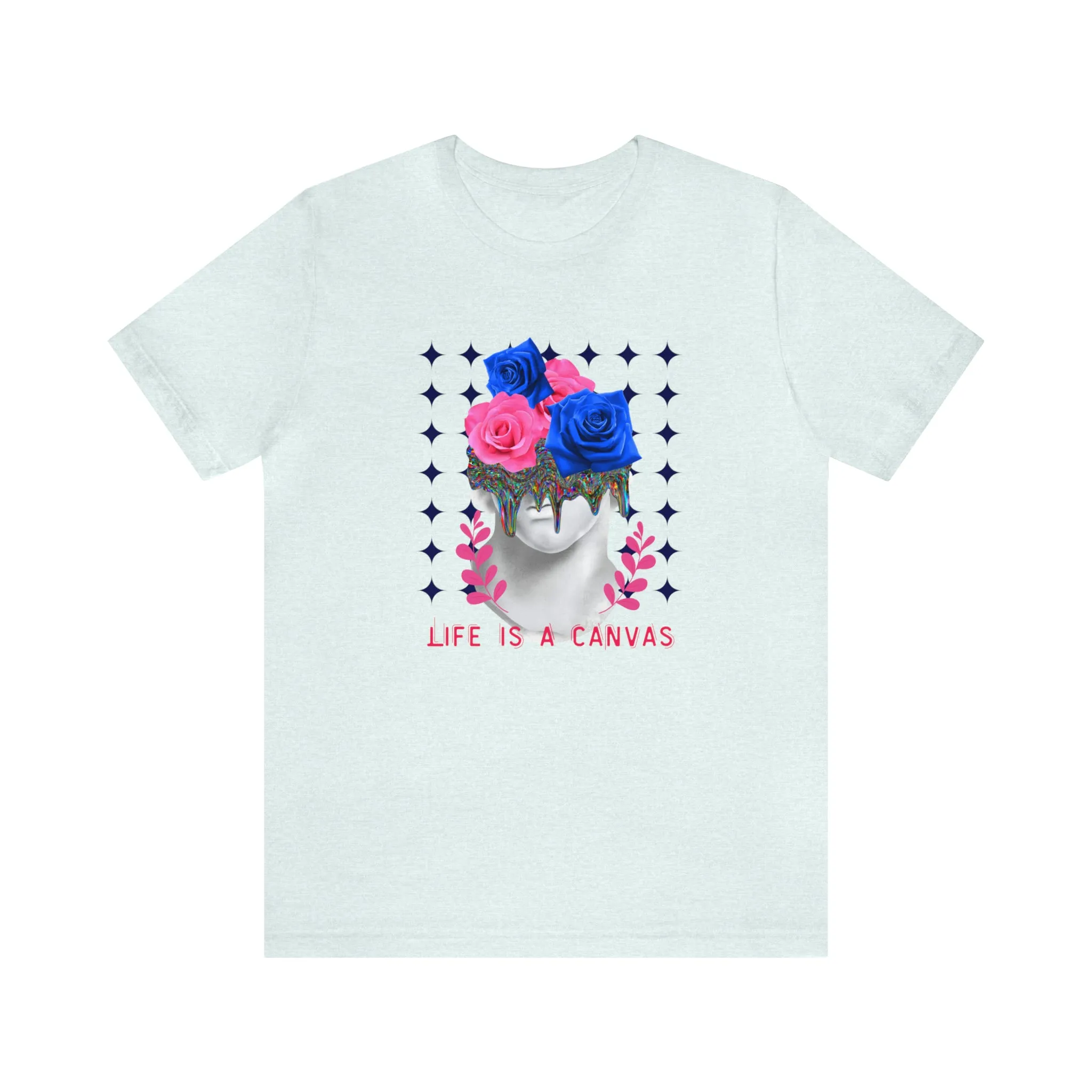 Life is a canvas urban streetwear Unisex Jersey Short Sleeve Tee