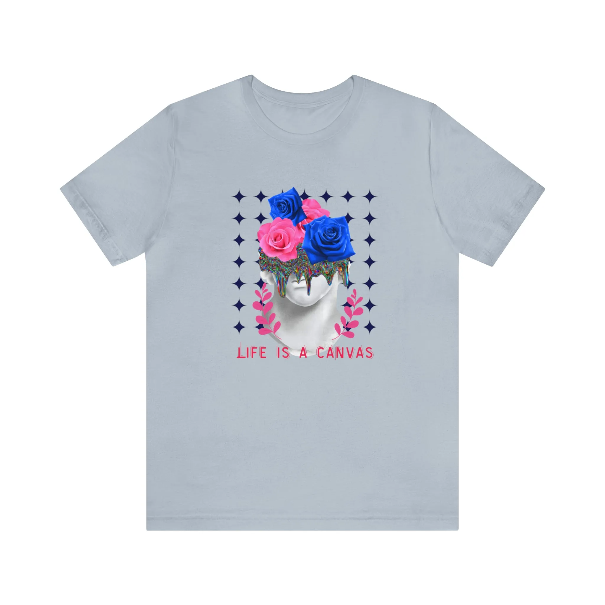 Life is a canvas urban streetwear Unisex Jersey Short Sleeve Tee