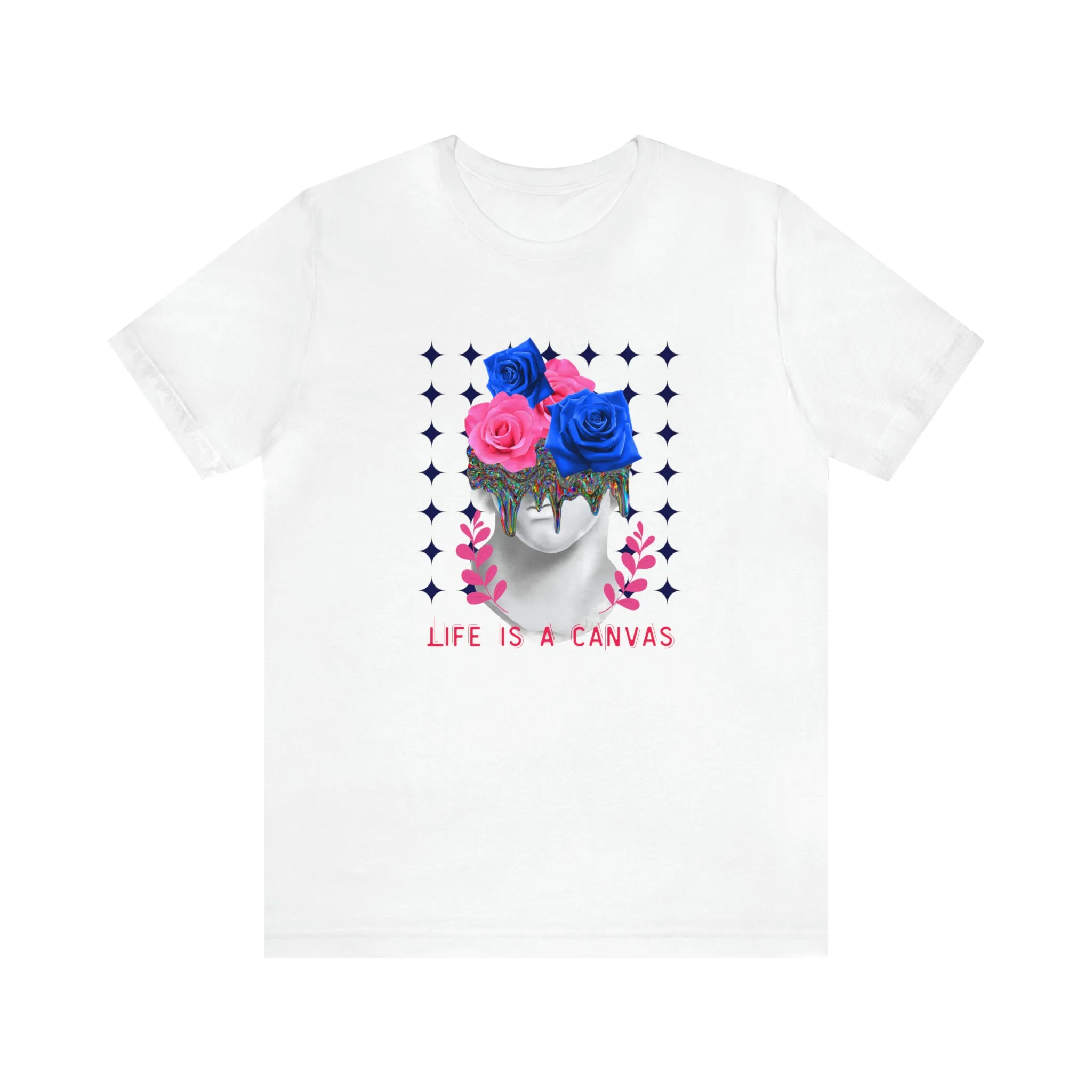 Life is a canvas urban streetwear Unisex Jersey Short Sleeve Tee