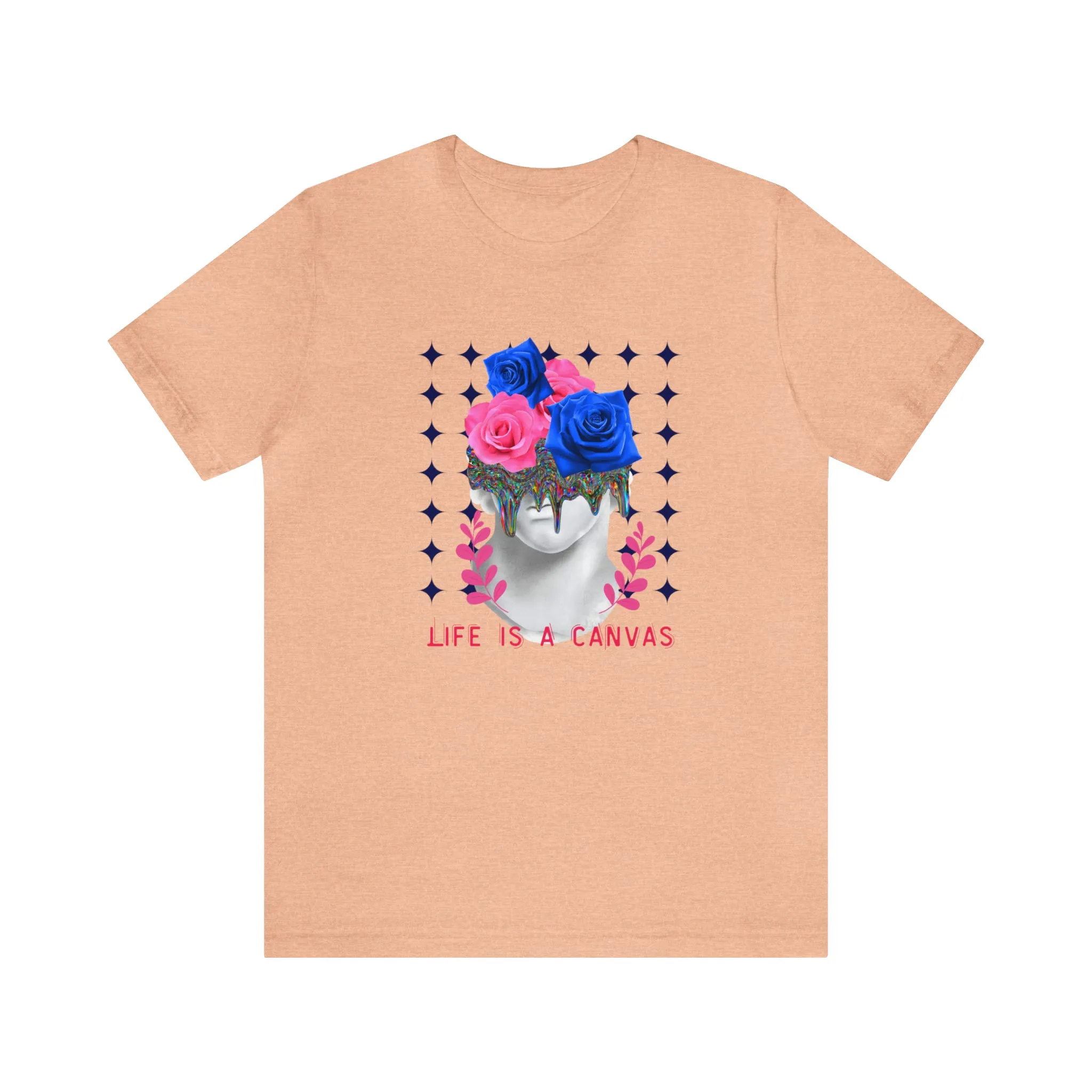 Life is a canvas urban streetwear Unisex Jersey Short Sleeve Tee