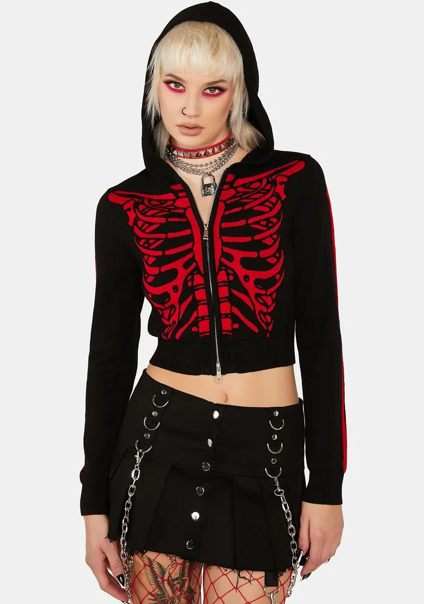 Look Alive Skeleton Hoodie