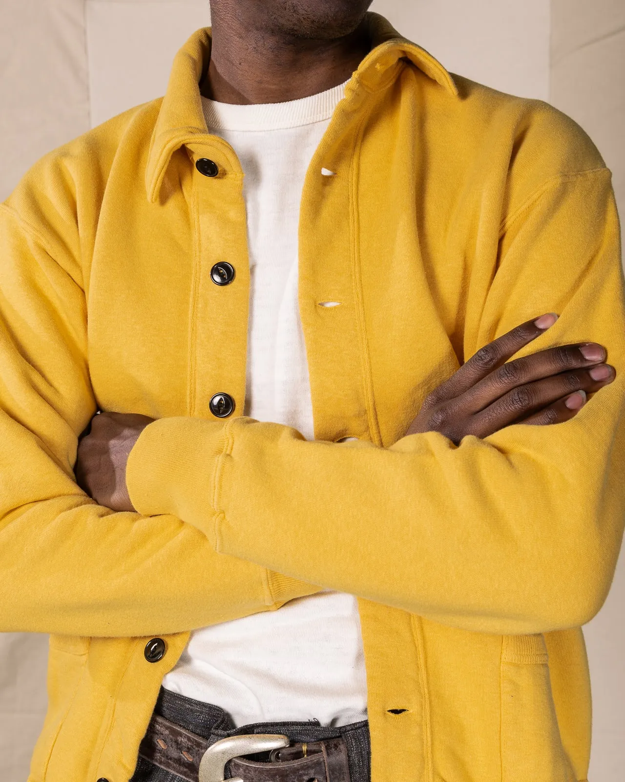 Loopwheel Sweat Jacket - Citrus