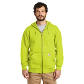 Loose Fit Midweight Full-Zip Sweatshirt | Bright Lime