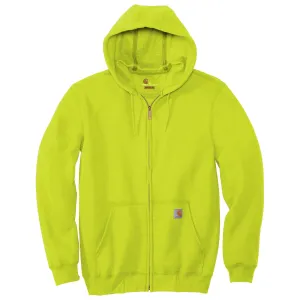 Loose Fit Midweight Full-Zip Sweatshirt | Bright Lime