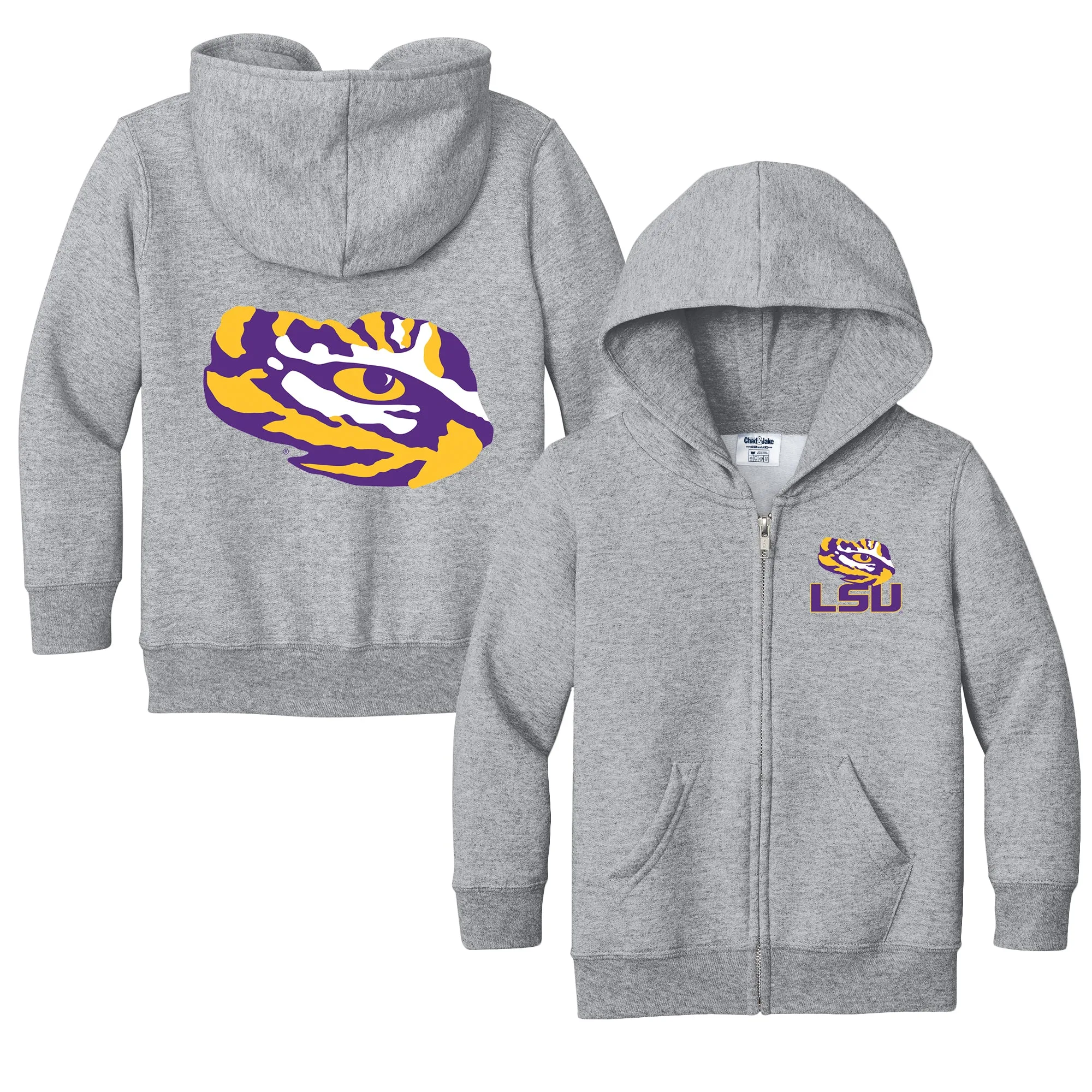 LSU Tigers Logo Toddler Full-Zip Sweatshirt