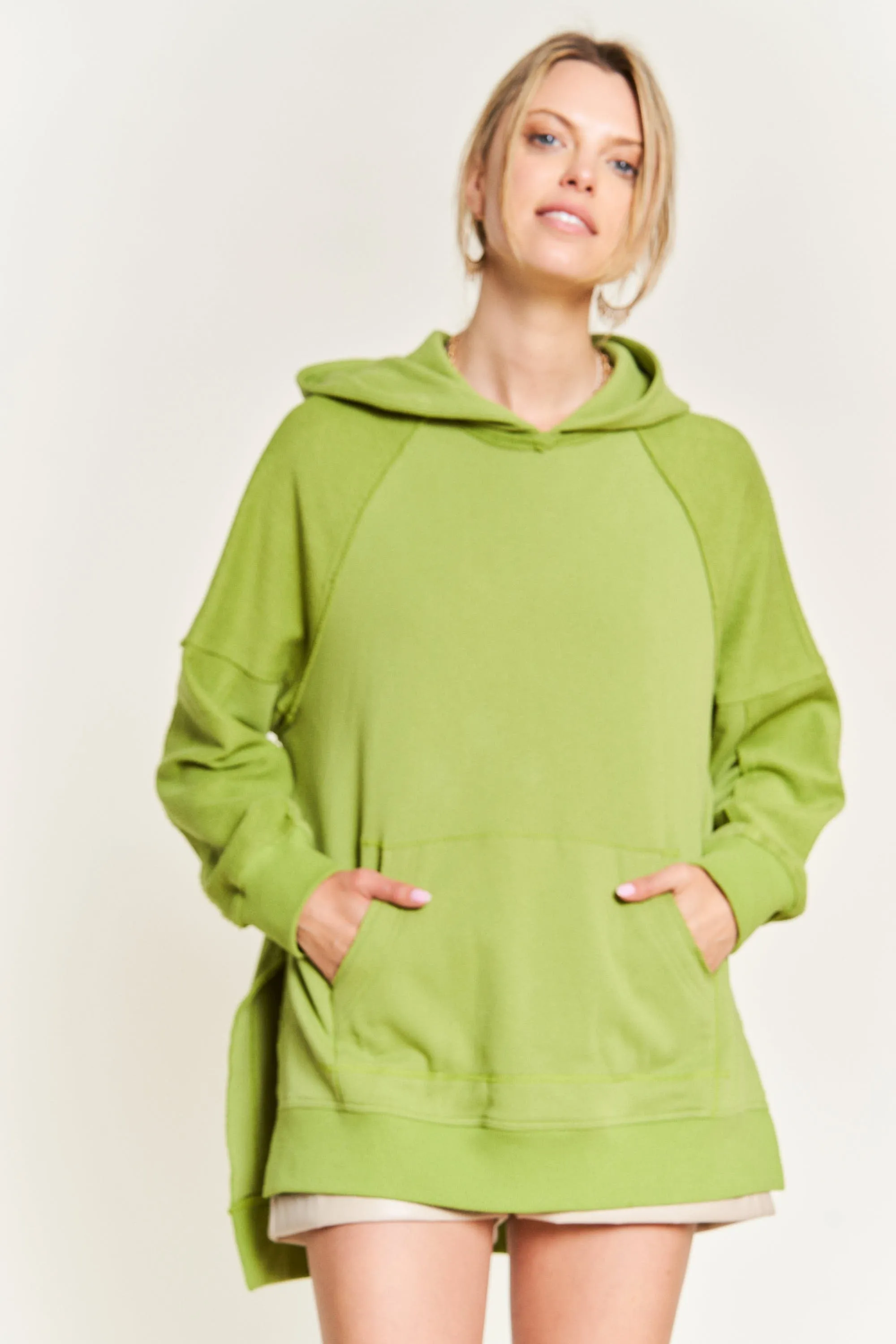 Make Me a Believer Hooded Pullover - Green