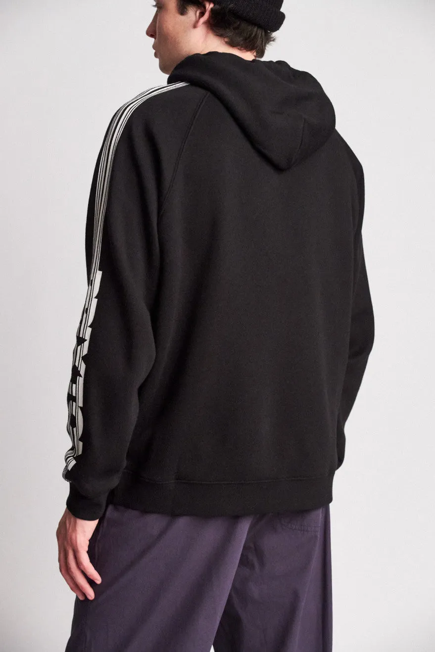 Marathon Hood Fleece - Black