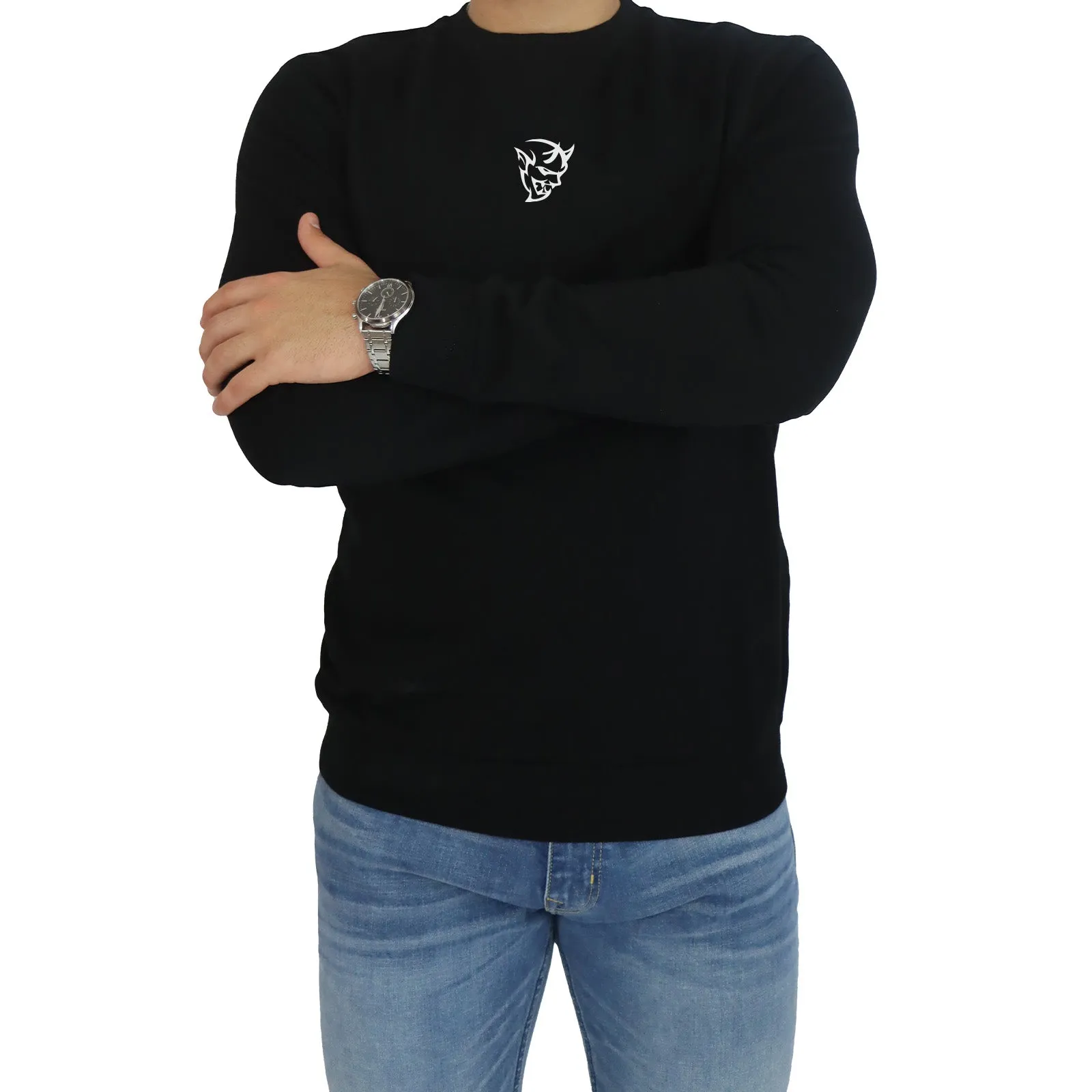 Marwin Sports Dodge Demon Men's Sweatshirt - Black