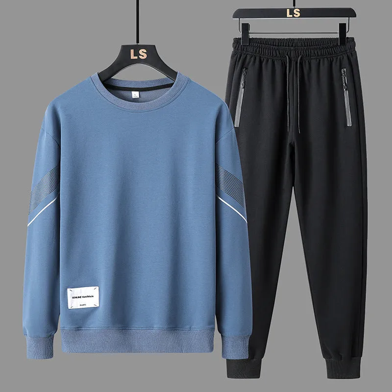 Men's Casual Sweater & Pants Set