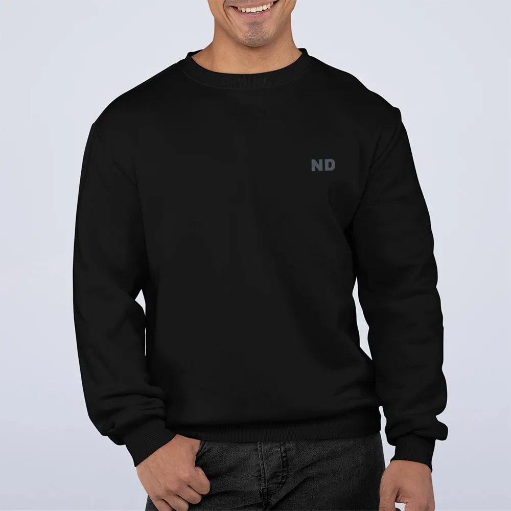 Men's Comfortable Swirl Back Sweatshirt