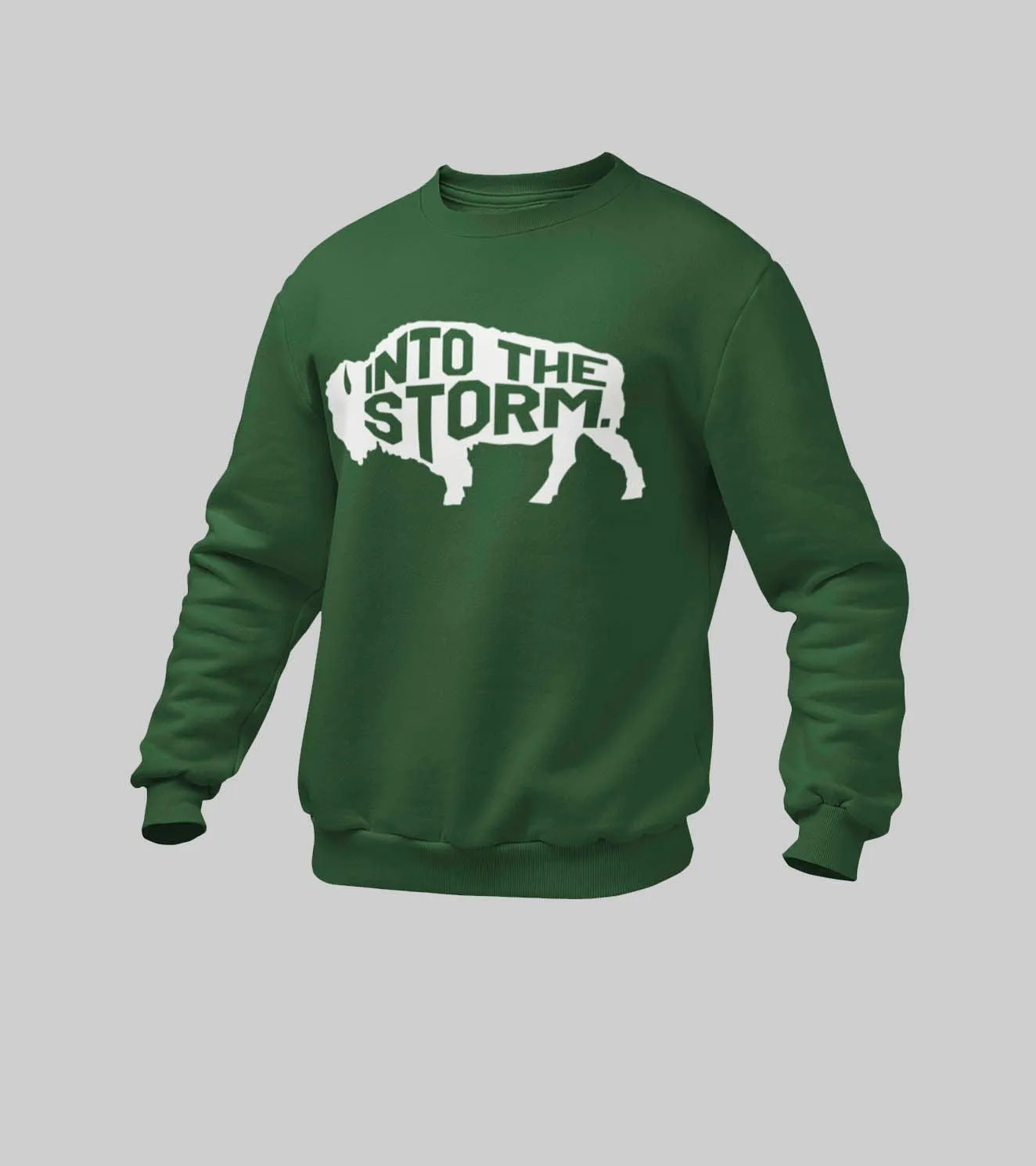 Men's Into the Storm Sweatshirt (Green)