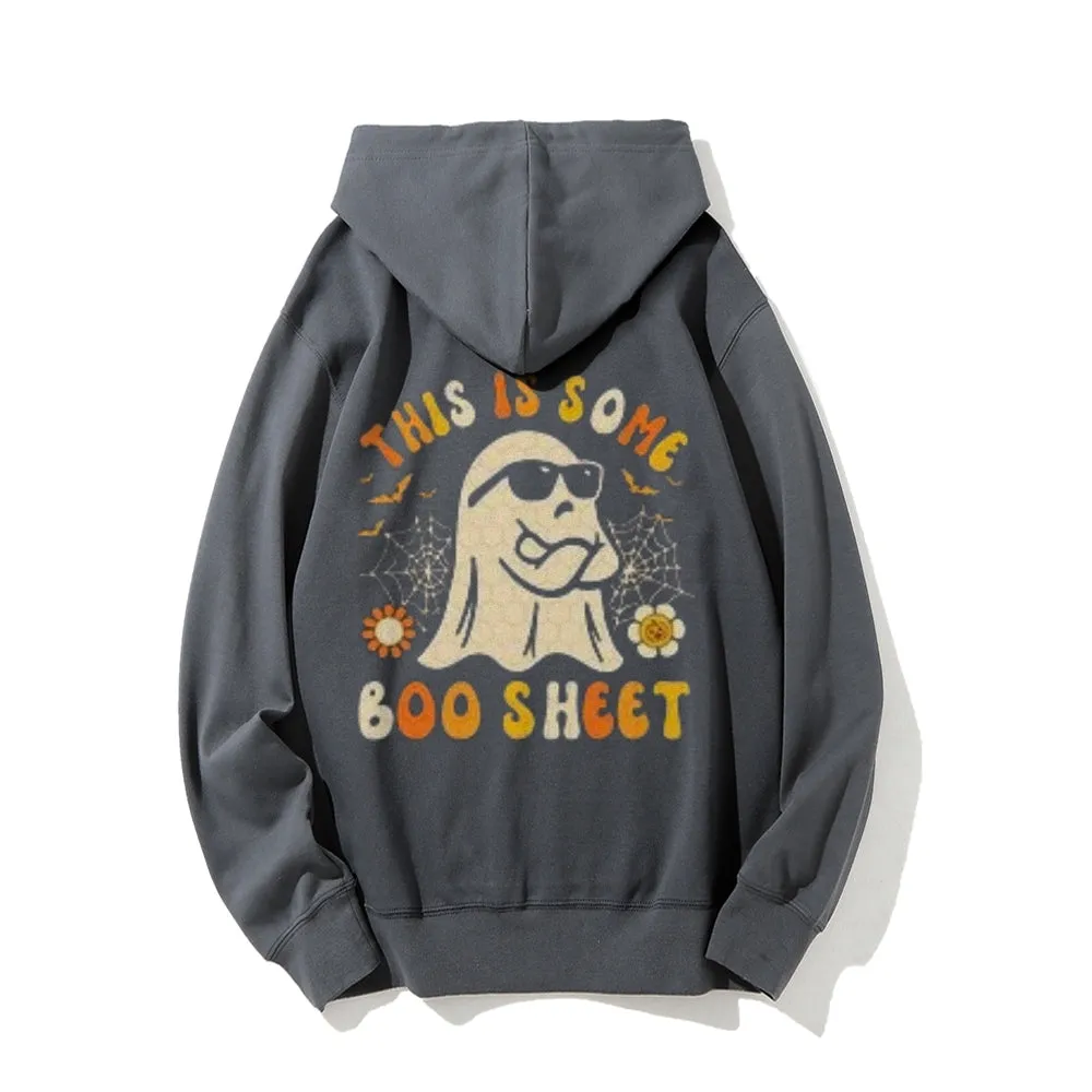 Mens THIS IS SOME BOO SHEET Graphic Hoodies