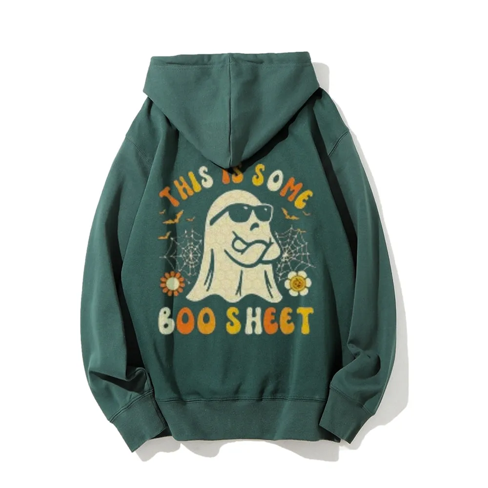 Mens THIS IS SOME BOO SHEET Graphic Hoodies