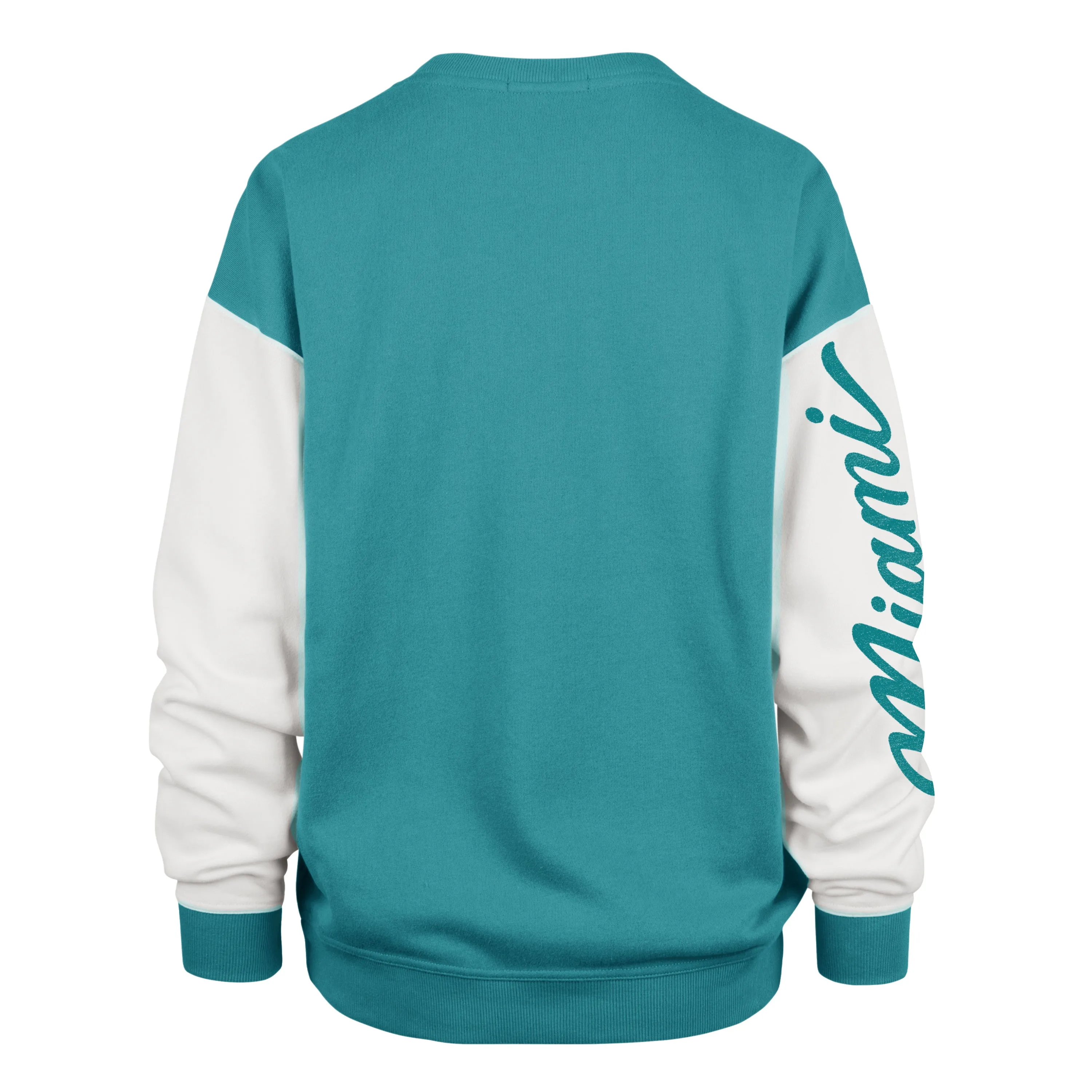 MIAMI DOLPHINS GRIDIRON RISE '47 ANDIE CREW WOMENS