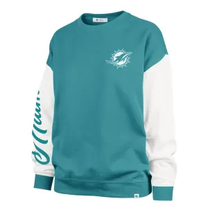 MIAMI DOLPHINS GRIDIRON RISE '47 ANDIE CREW WOMENS