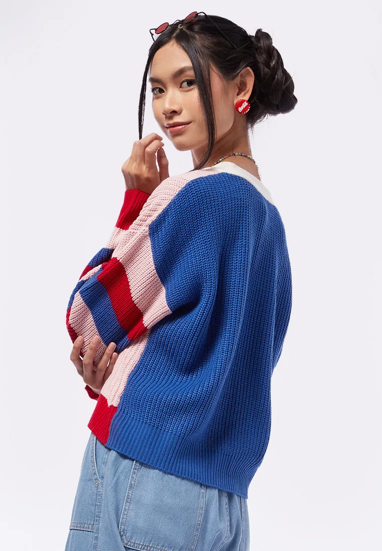 Multicolor Knit Cardigan