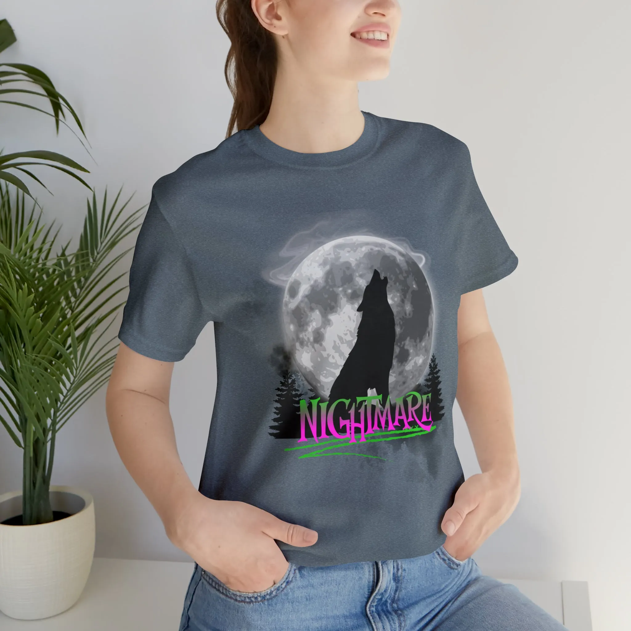 Nightmare Urban streetwear Unisex Jersey Short Sleeve Tee