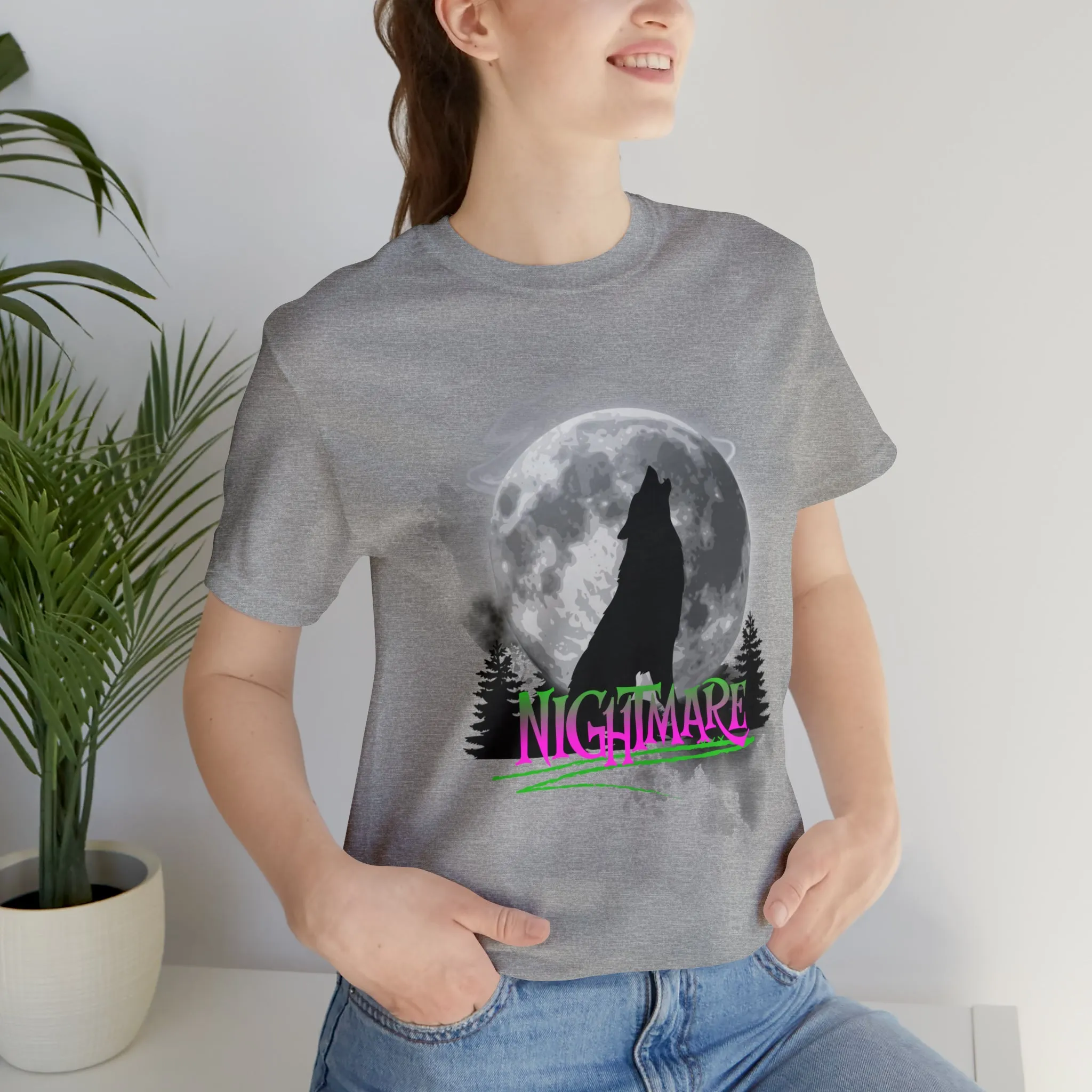 Nightmare Urban streetwear Unisex Jersey Short Sleeve Tee