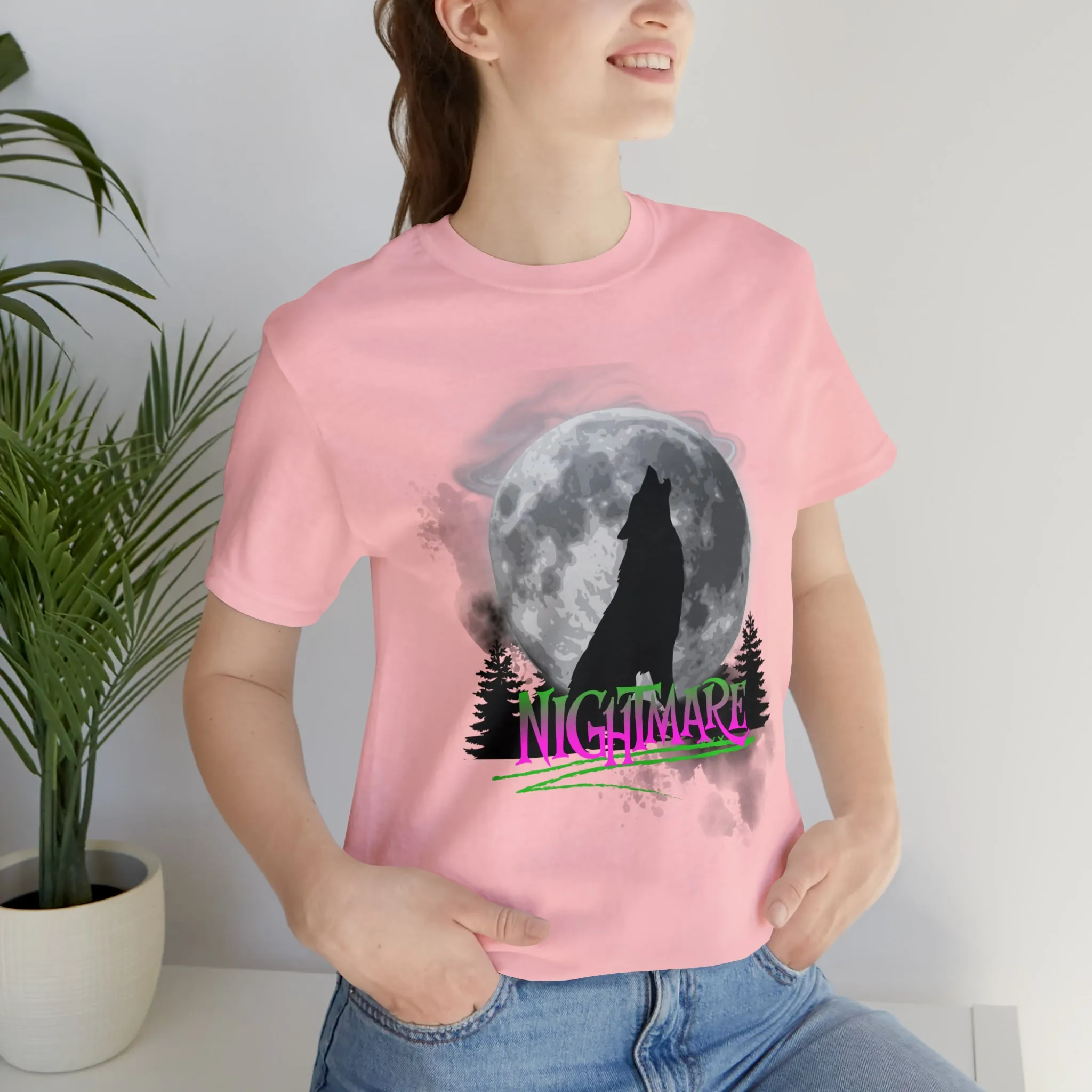 Nightmare Urban streetwear Unisex Jersey Short Sleeve Tee