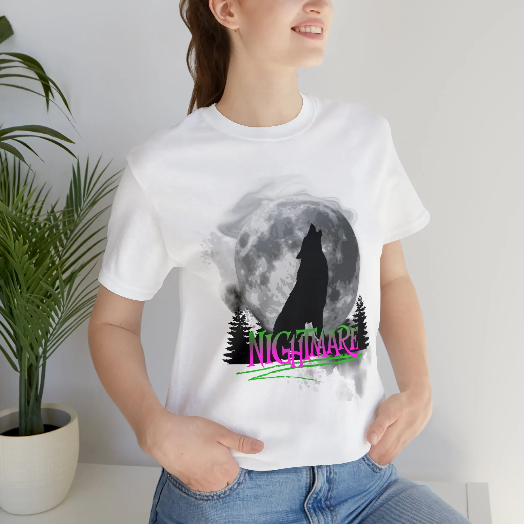 Nightmare Urban streetwear Unisex Jersey Short Sleeve Tee