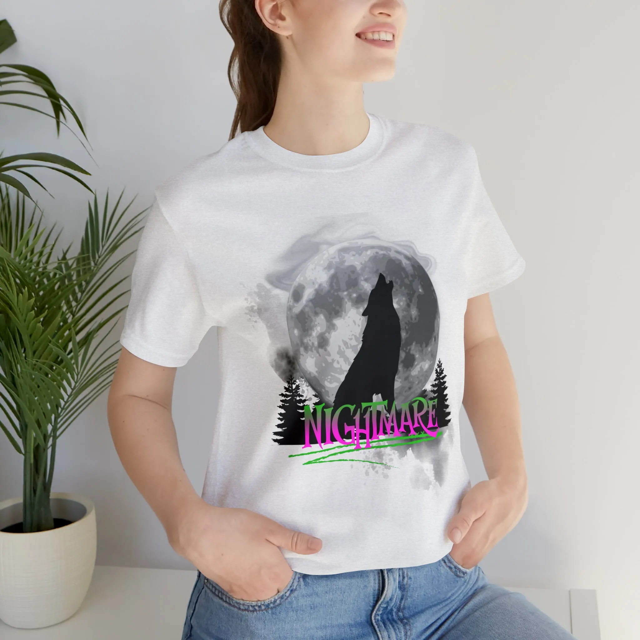 Nightmare Urban streetwear Unisex Jersey Short Sleeve Tee