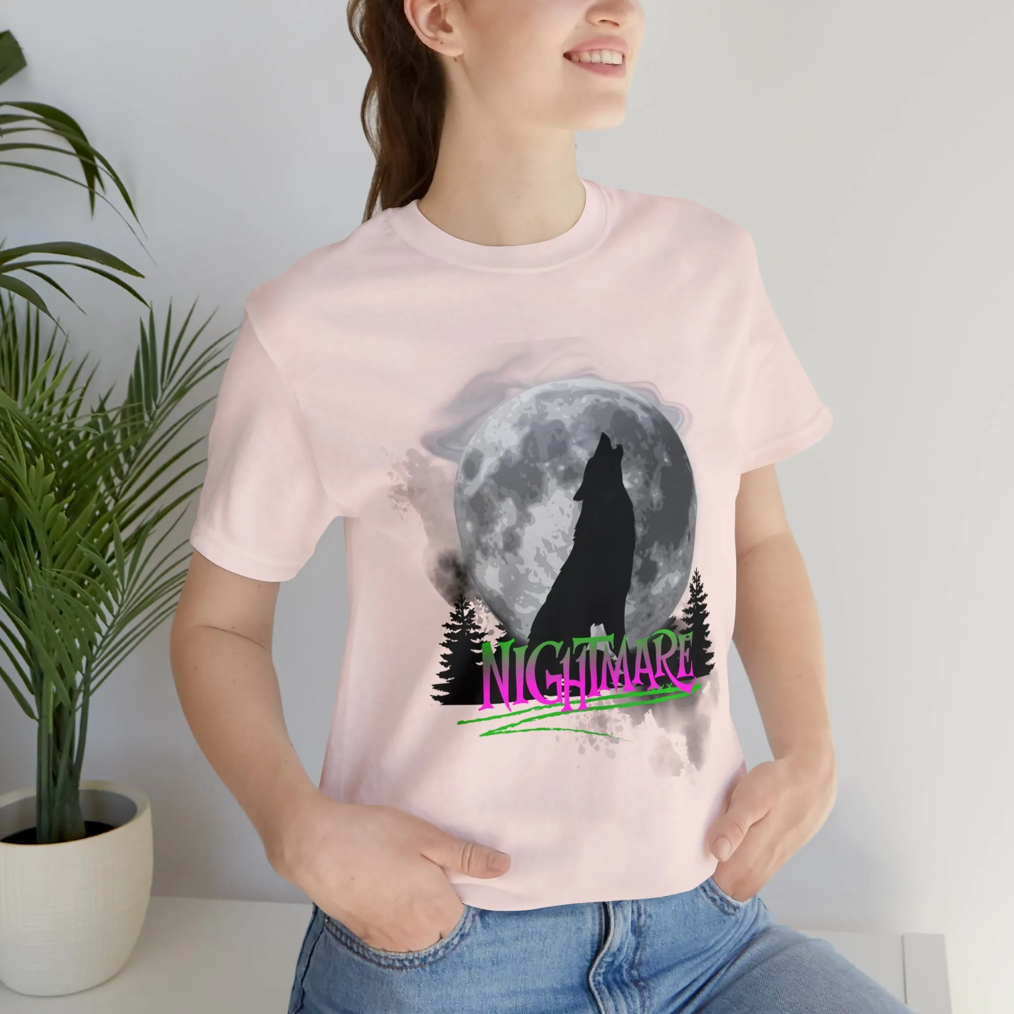 Nightmare Urban streetwear Unisex Jersey Short Sleeve Tee