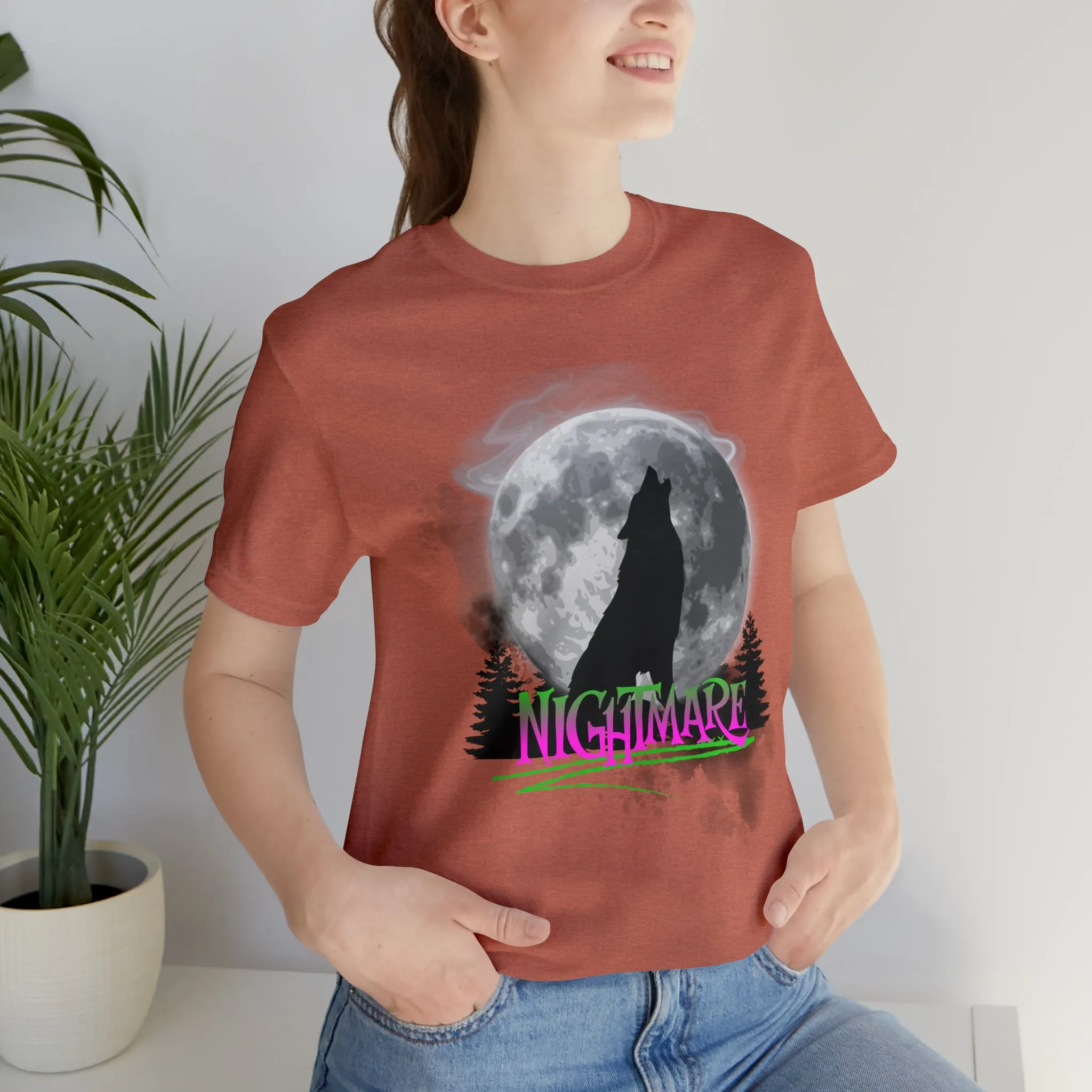 Nightmare Urban streetwear Unisex Jersey Short Sleeve Tee