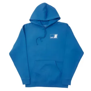 North N Logo Hooded Sweatshirt - Royal Blue/White