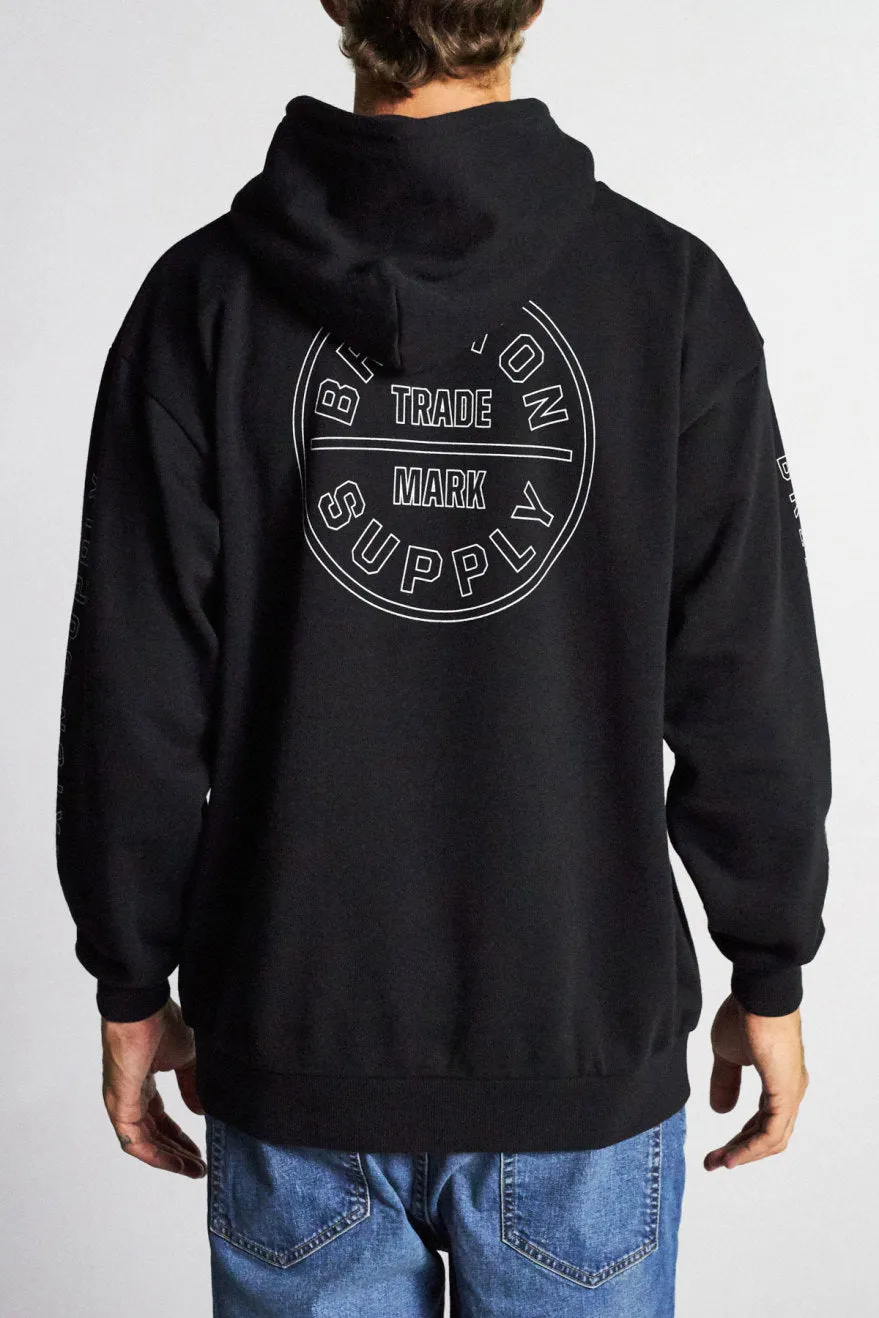 Oath IV INTL Hood Fleece - Black/White