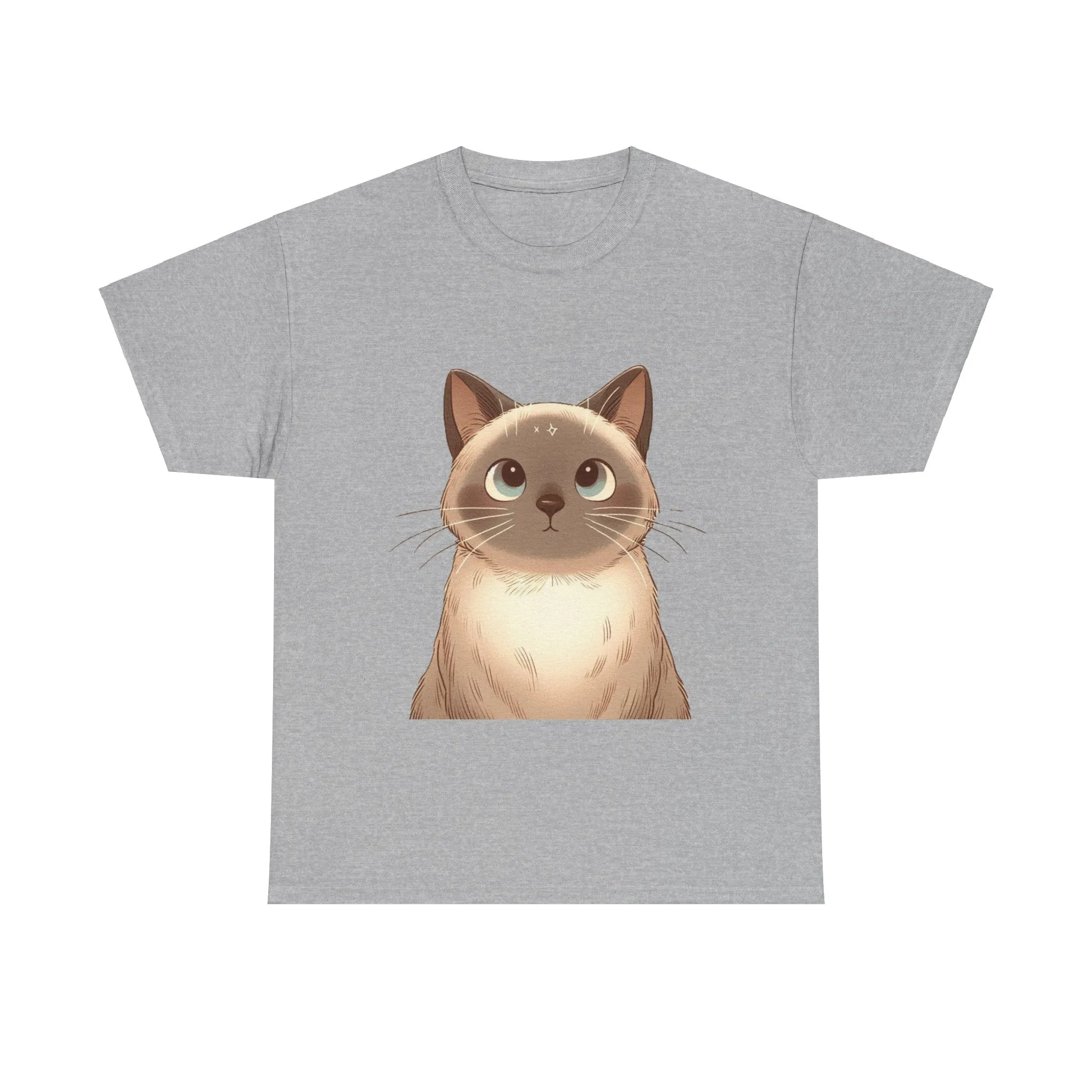 Opal - Siamese Cat Unisex Heavy Cotton Tee