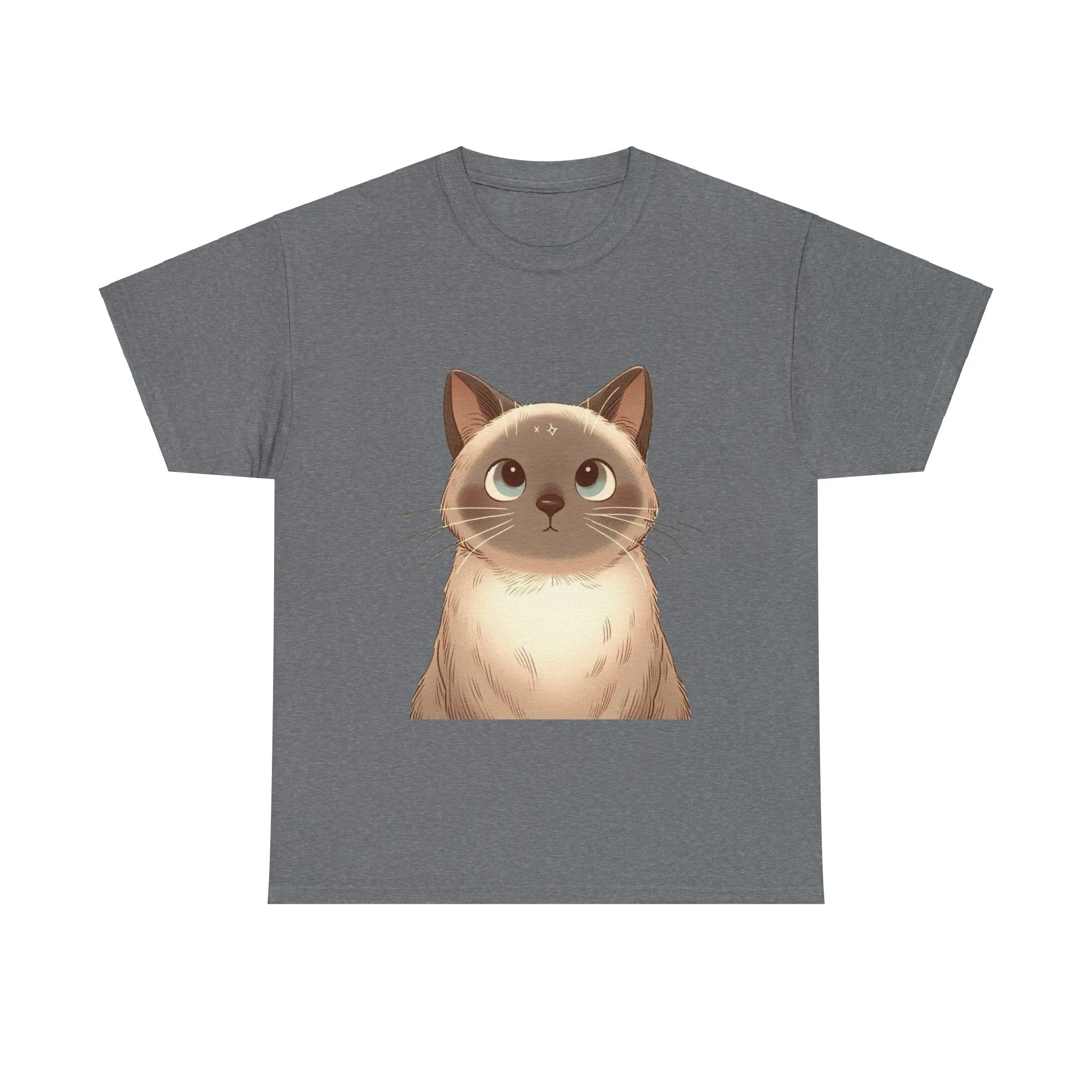 Opal - Siamese Cat Unisex Heavy Cotton Tee