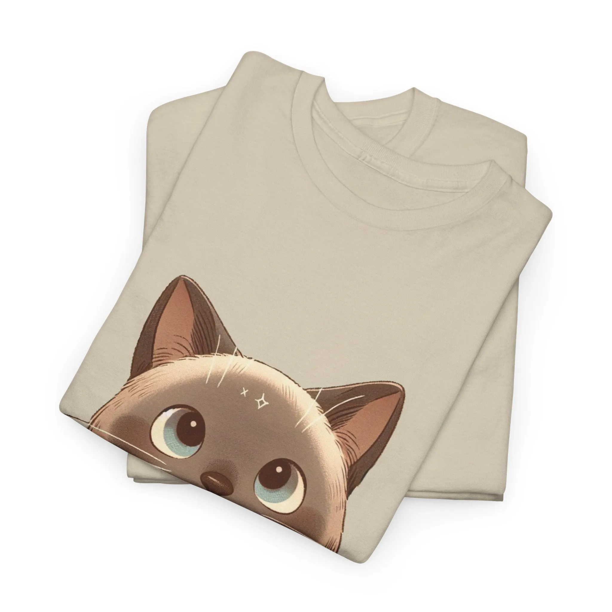 Opal - Siamese Cat Unisex Heavy Cotton Tee