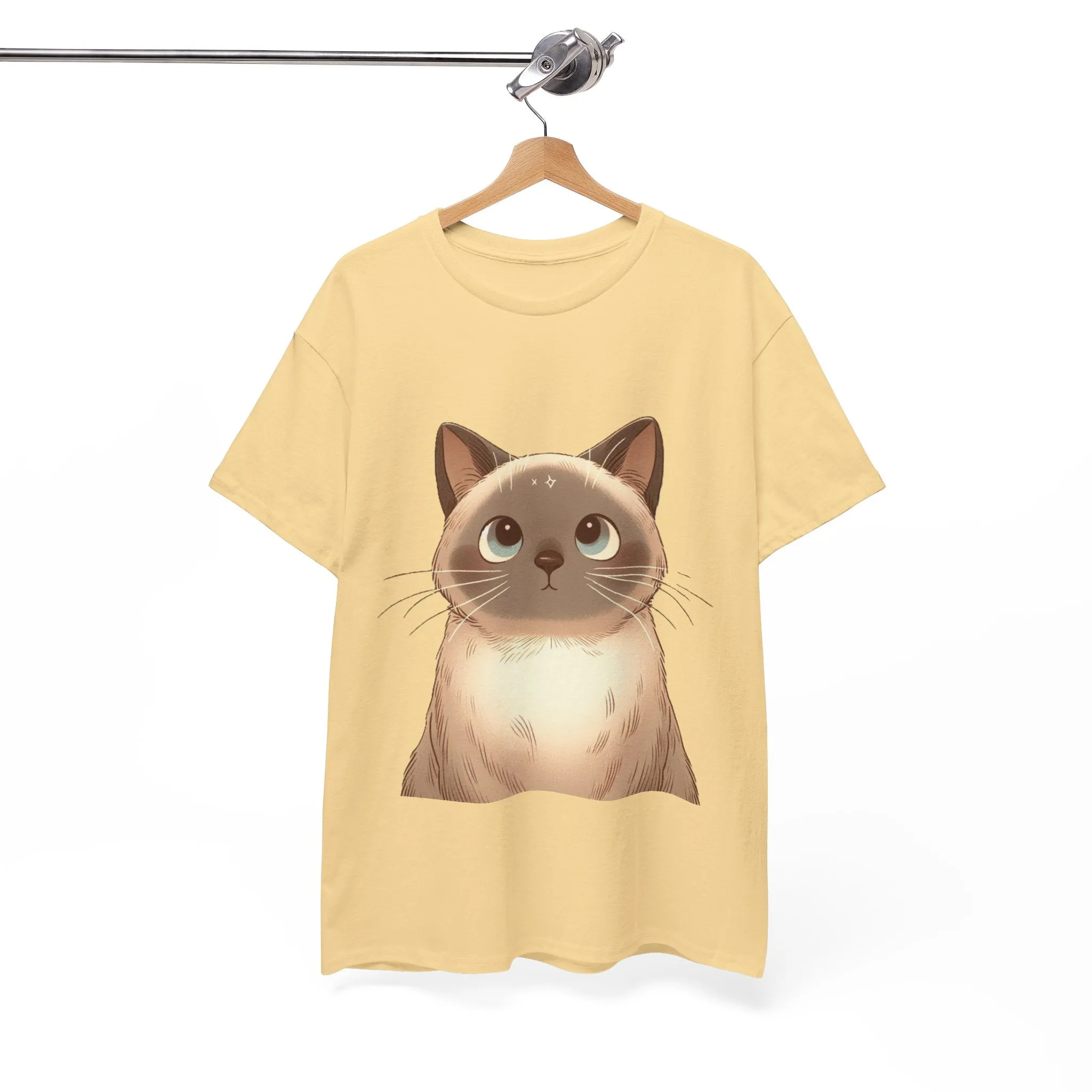 Opal - Siamese Cat Unisex Heavy Cotton Tee