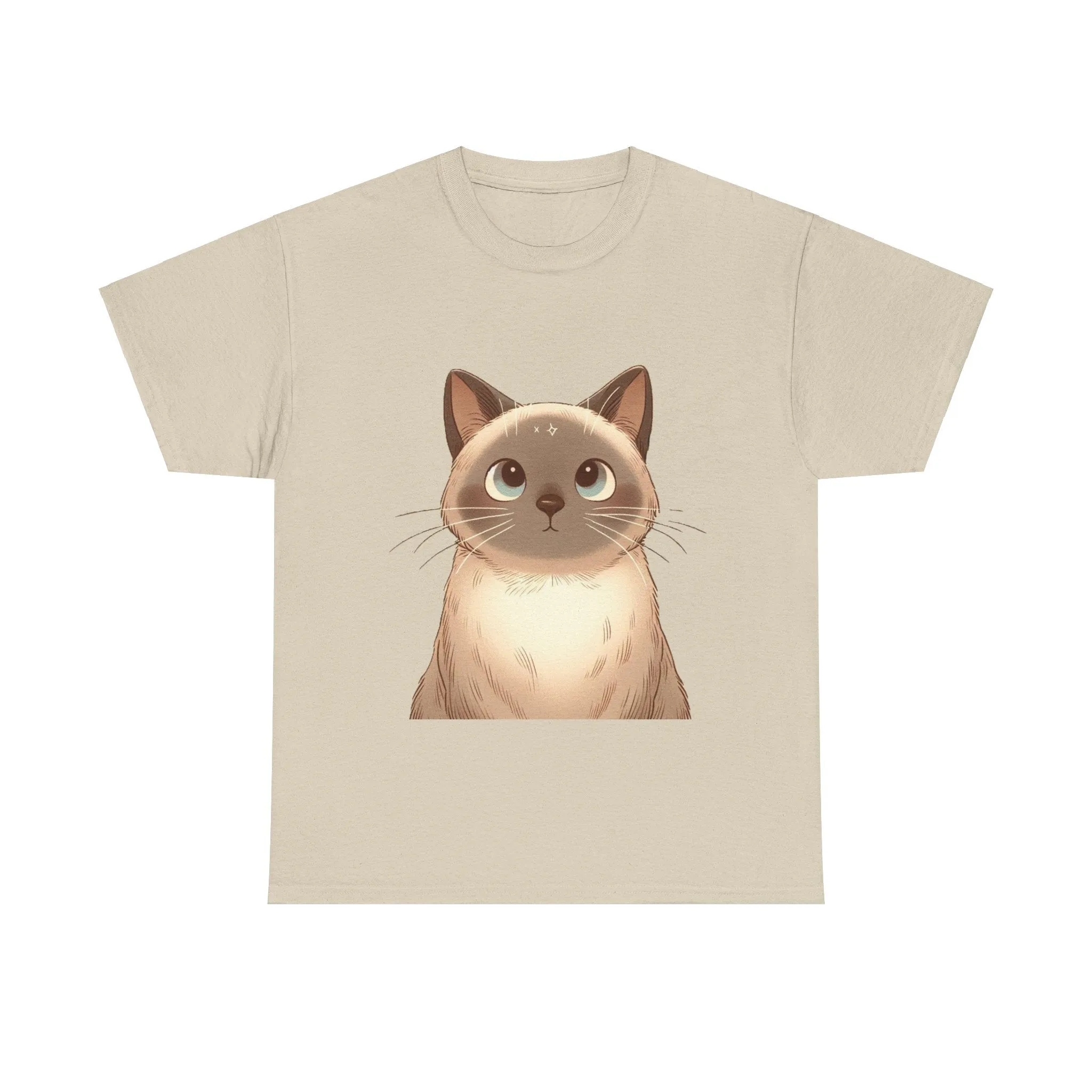 Opal - Siamese Cat Unisex Heavy Cotton Tee