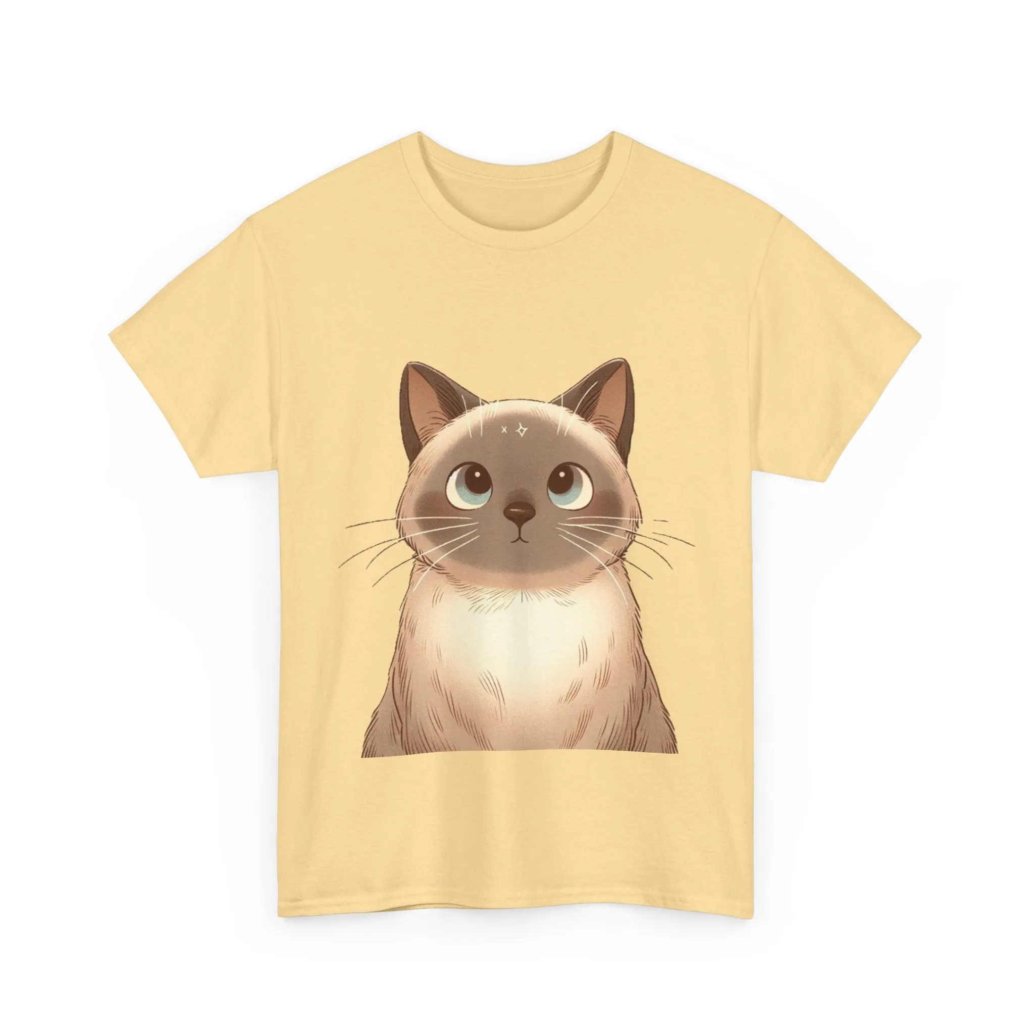 Opal - Siamese Cat Unisex Heavy Cotton Tee