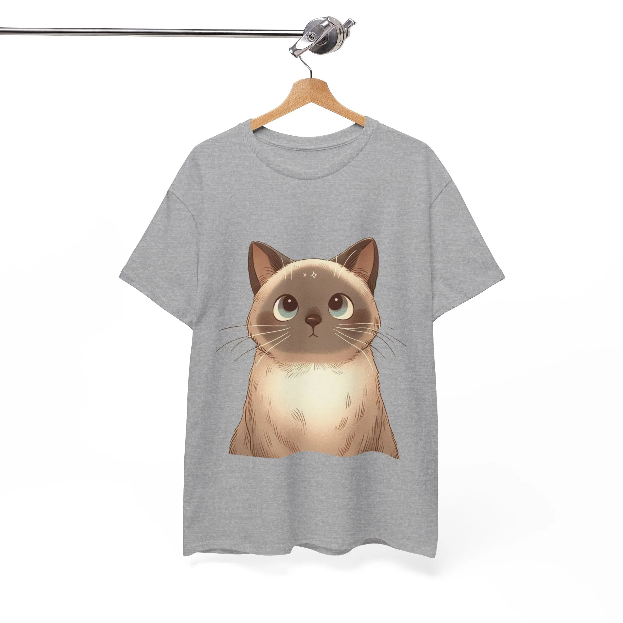 Opal - Siamese Cat Unisex Heavy Cotton Tee