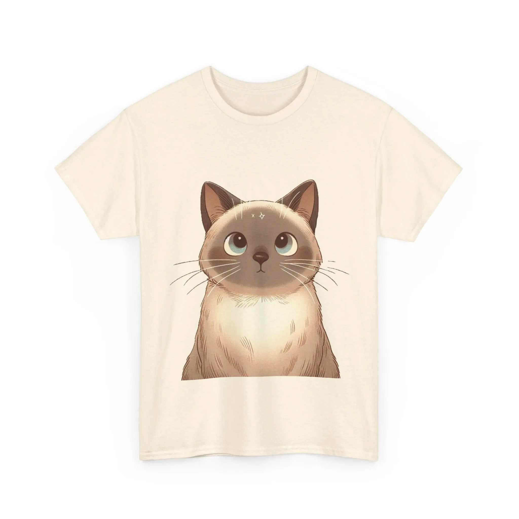 Opal - Siamese Cat Unisex Heavy Cotton Tee