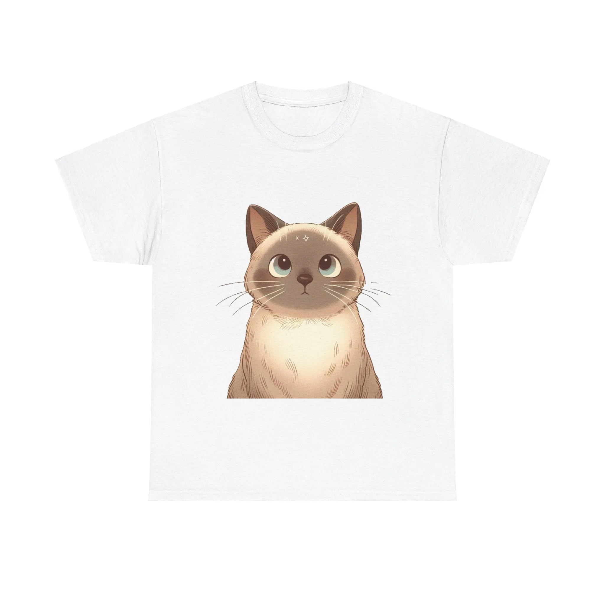 Opal - Siamese Cat Unisex Heavy Cotton Tee