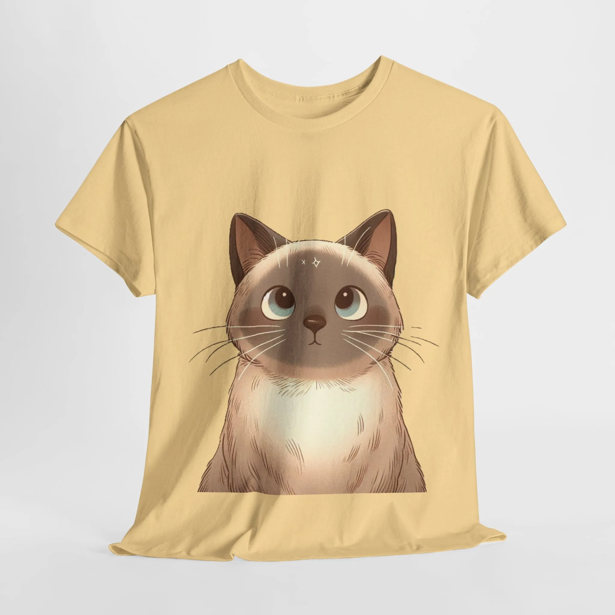 Opal - Siamese Cat Unisex Heavy Cotton Tee