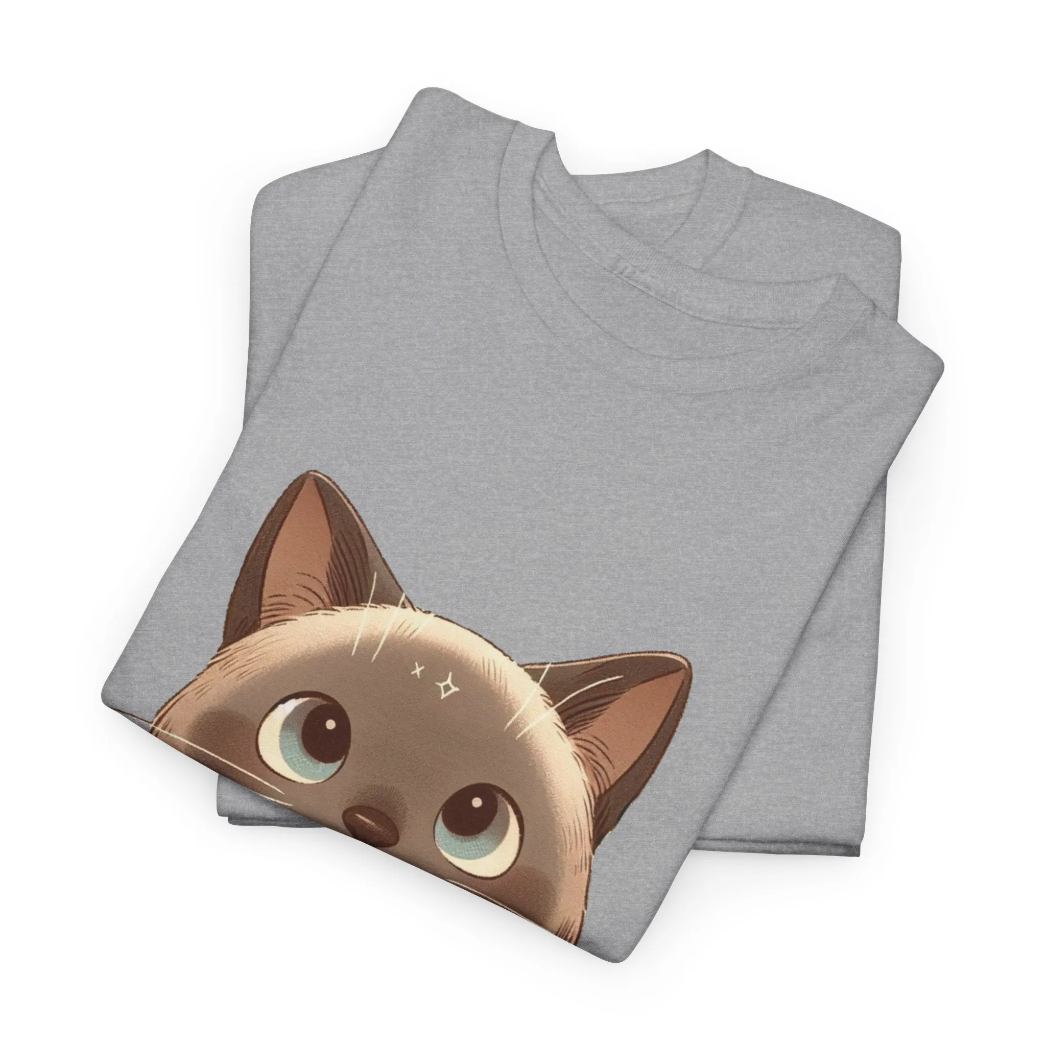 Opal - Siamese Cat Unisex Heavy Cotton Tee