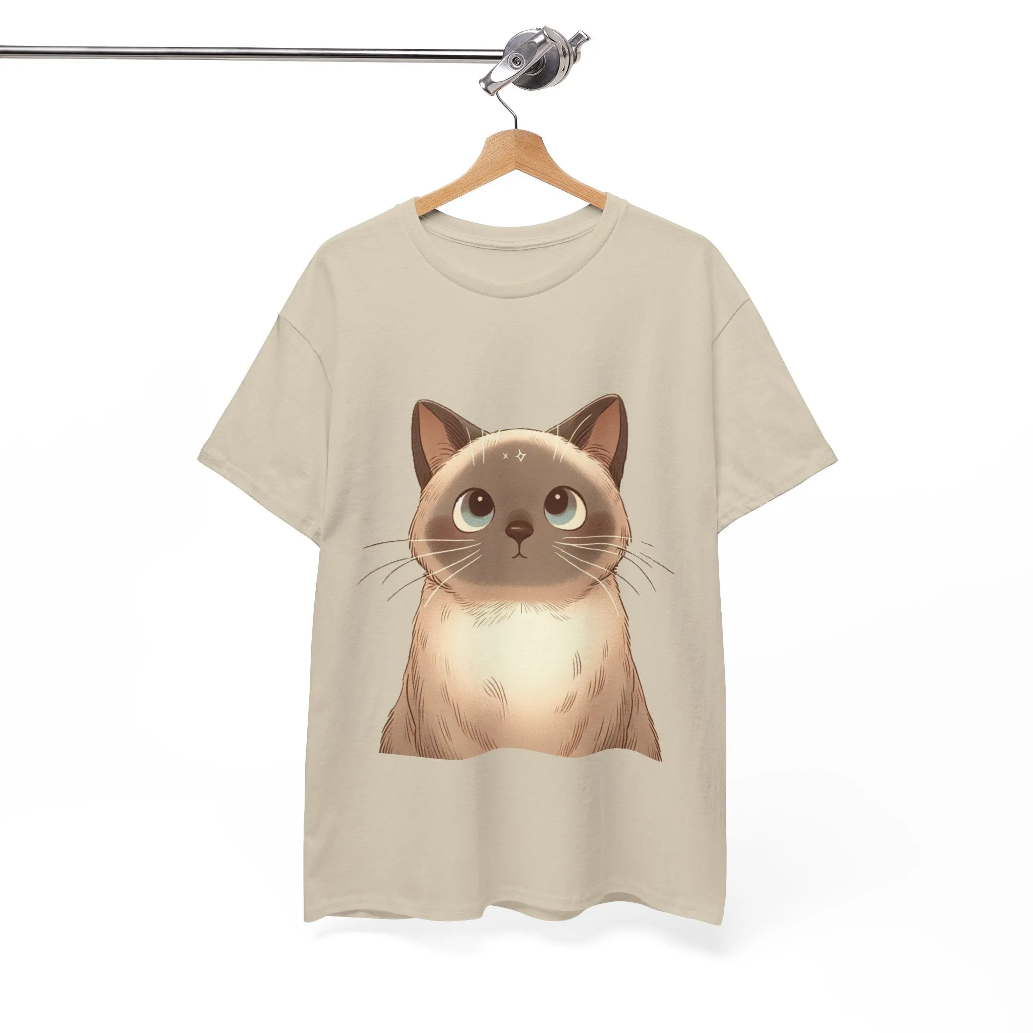 Opal - Siamese Cat Unisex Heavy Cotton Tee