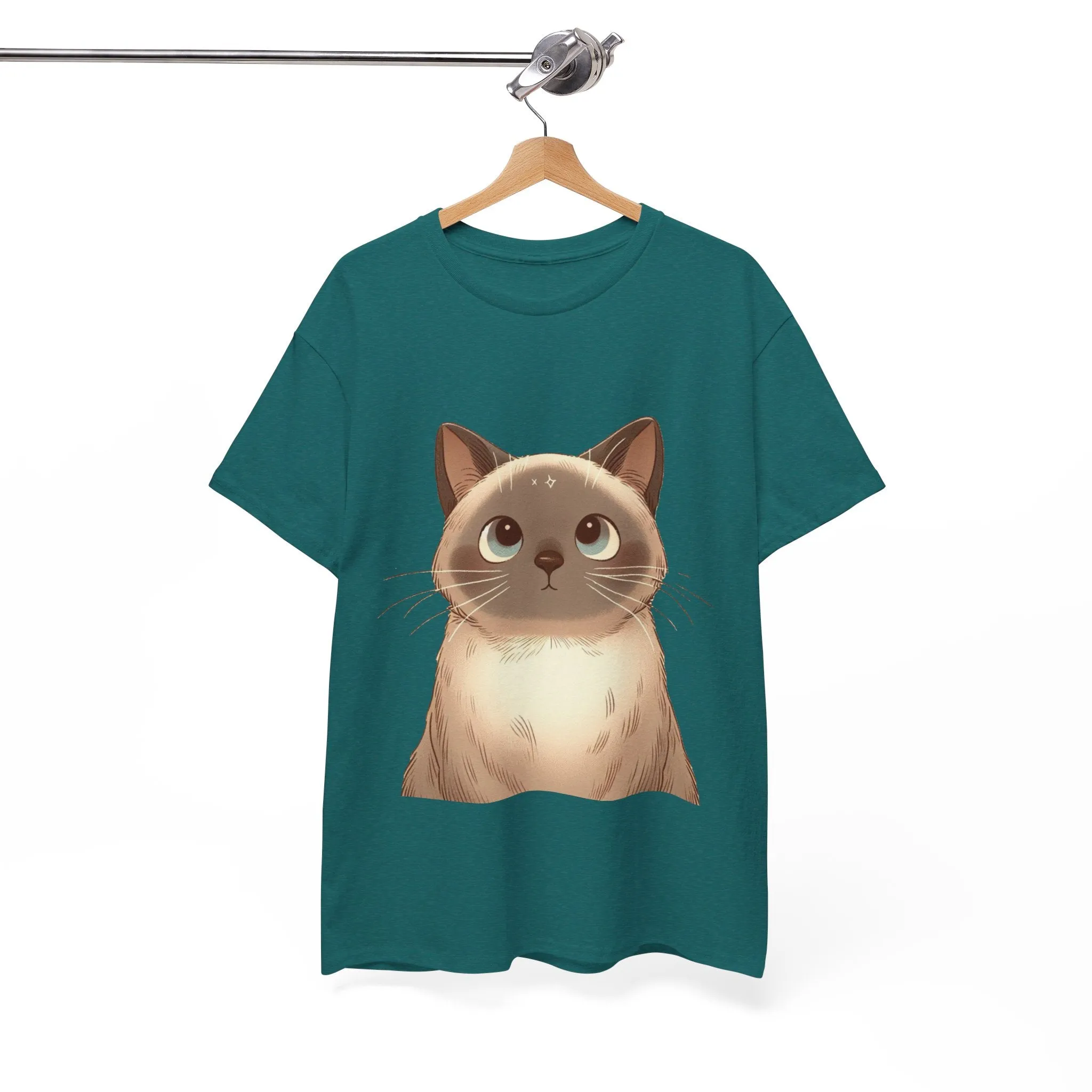 Opal - Siamese Cat Unisex Heavy Cotton Tee