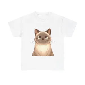 Opal - Siamese Cat Unisex Heavy Cotton Tee