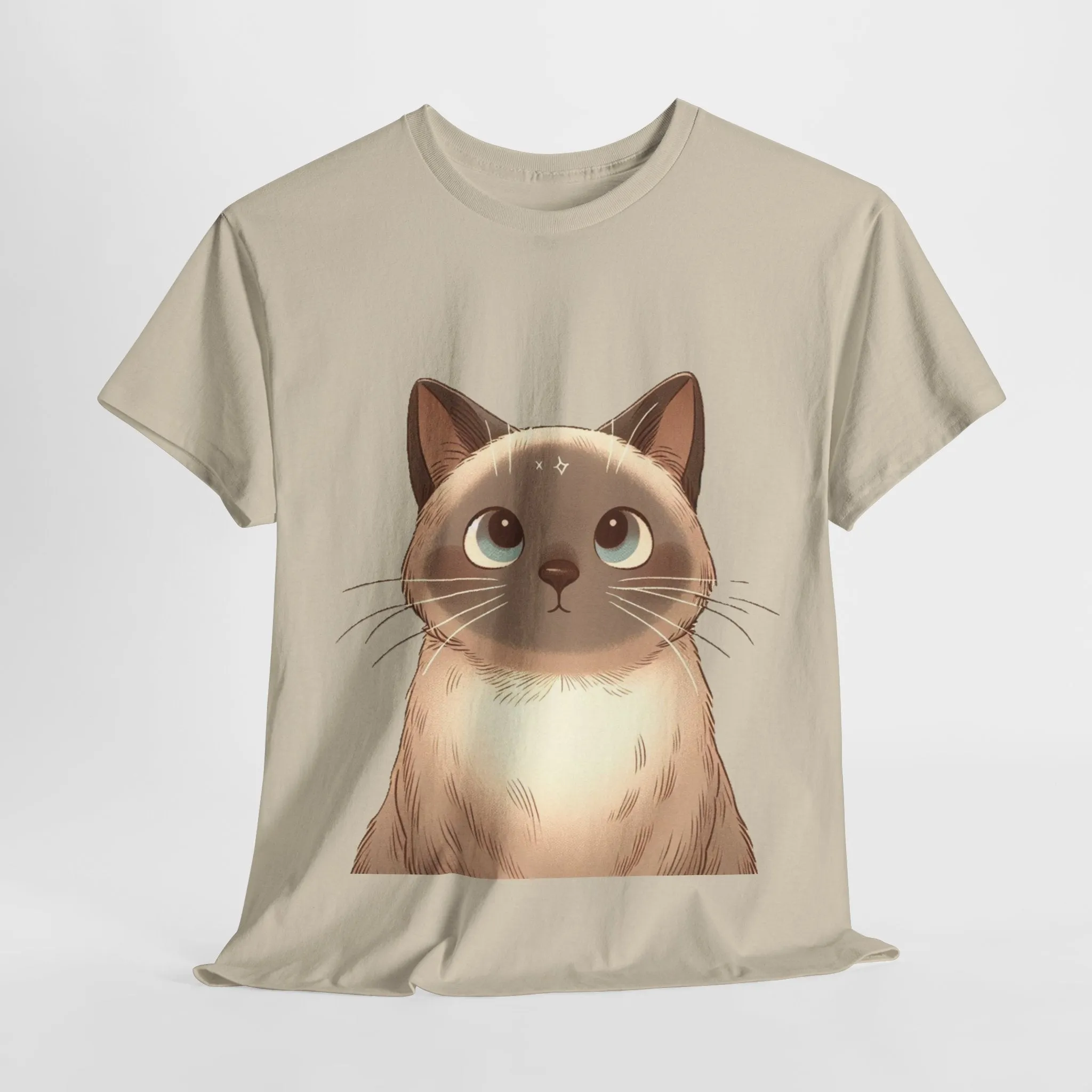 Opal - Siamese Cat Unisex Heavy Cotton Tee