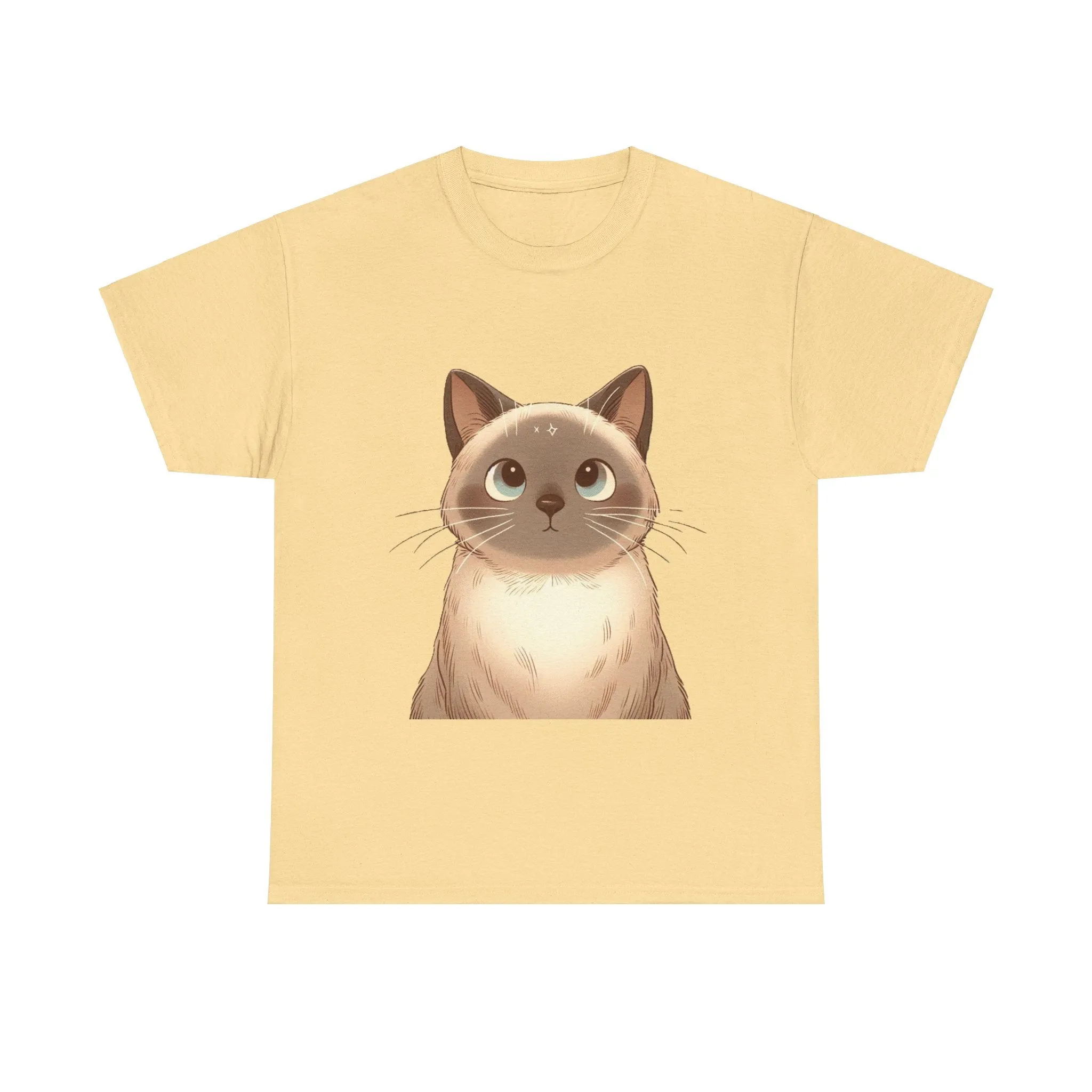 Opal - Siamese Cat Unisex Heavy Cotton Tee