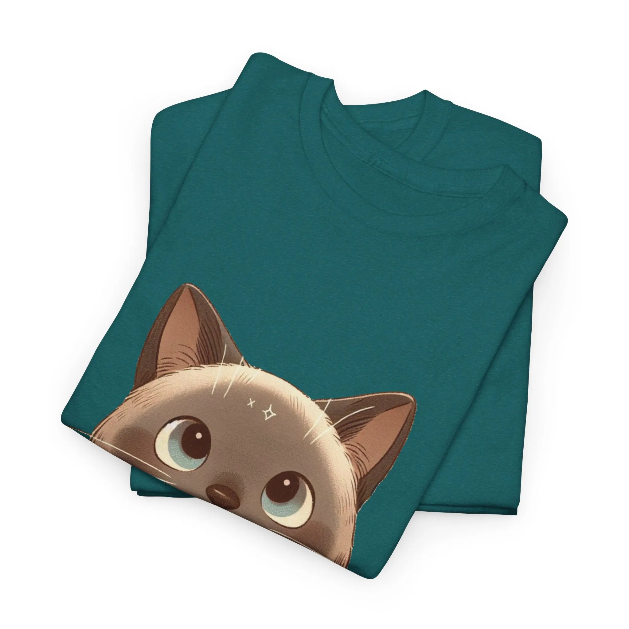 Opal - Siamese Cat Unisex Heavy Cotton Tee